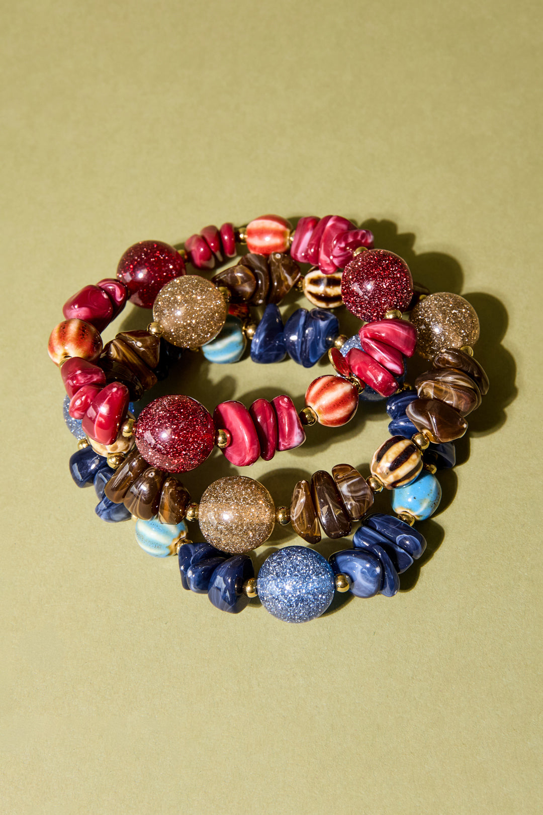 Acrylic Beaded Bracelets Irregular Shape Casual Daily Simple Series Women's jewelry