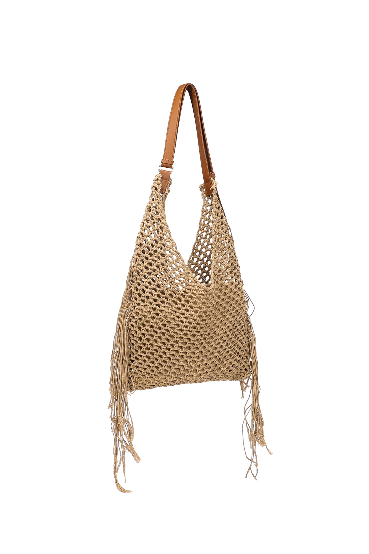 Beach Bags Solid Color Vacation Cotton Daily Accessories