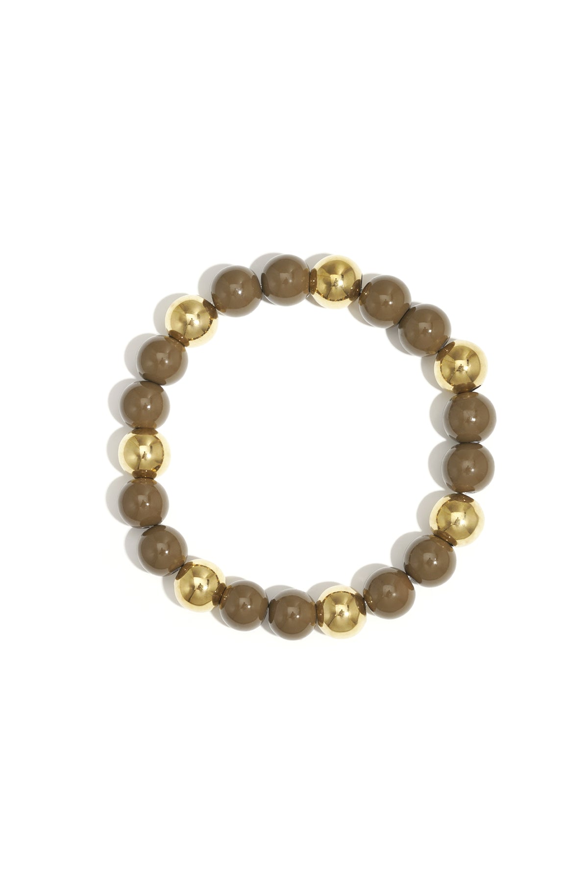 Acrylic Beaded Bracelets Beads Casual Daily Simple Series Women's jewelry-10mm