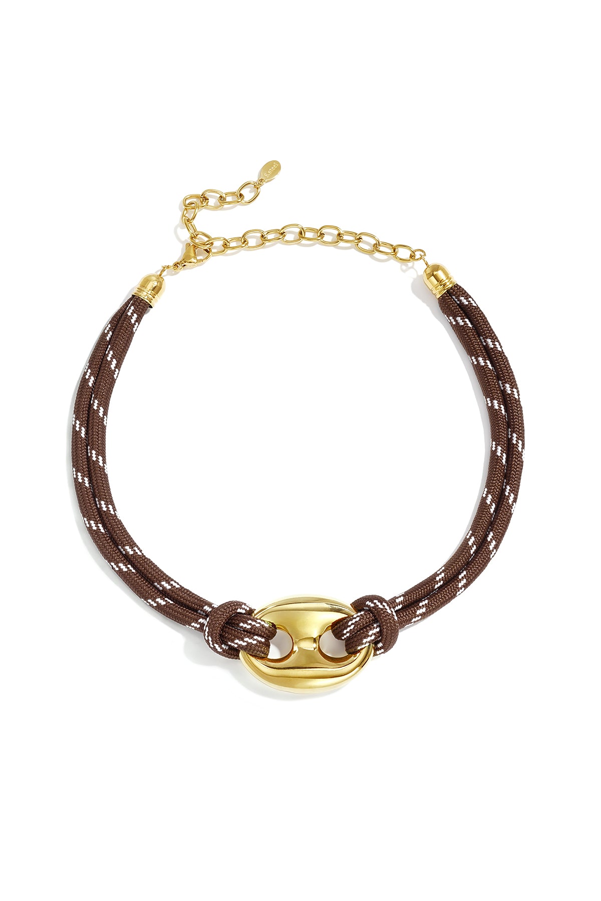 Stainless Steel Braided Necklaces Irregular Shape Simple Daily Simple Series Women's jewelry