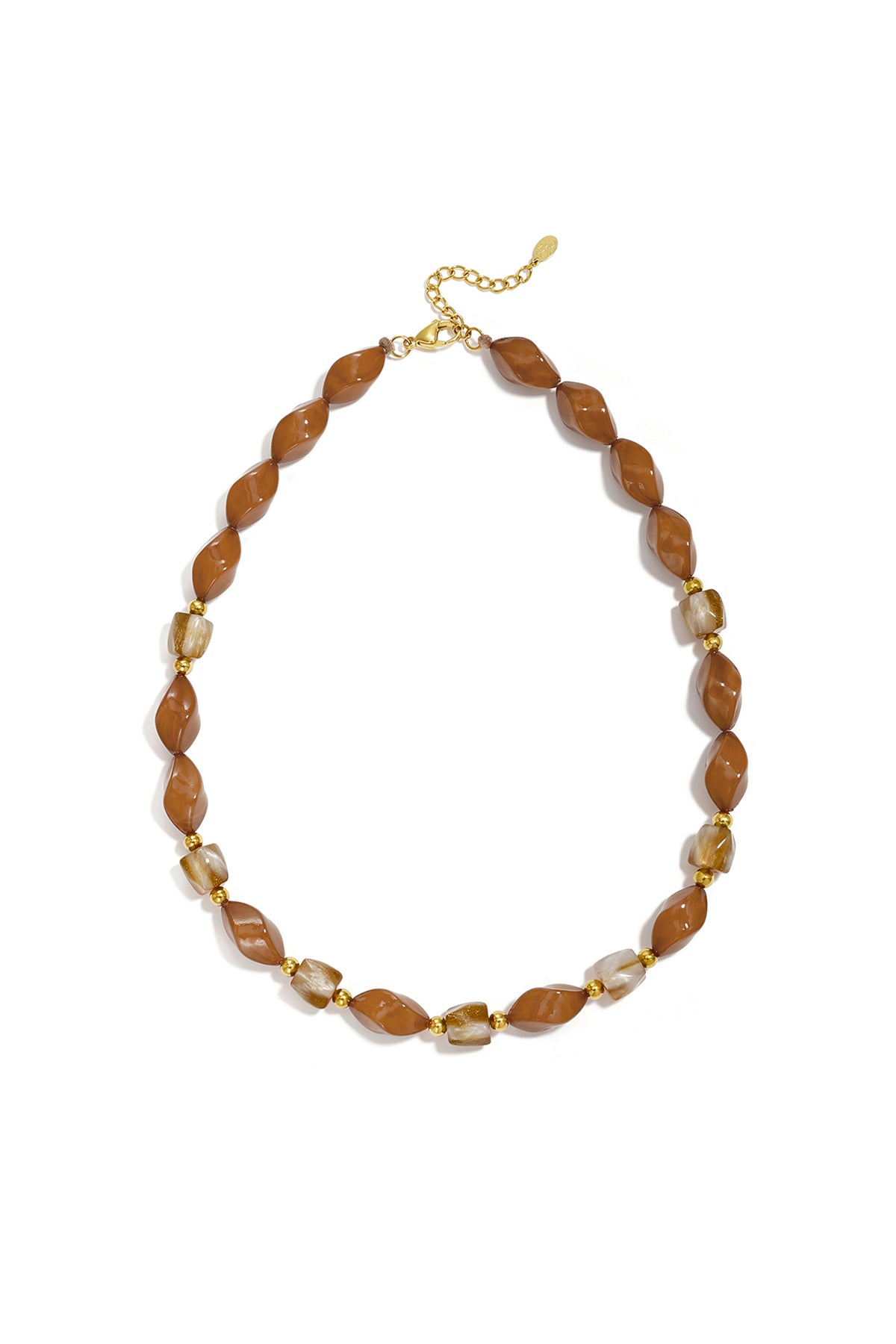 Acrylic Beaded Necklaces Irregular Shape Simple Daily Simple Series Women's jewelry