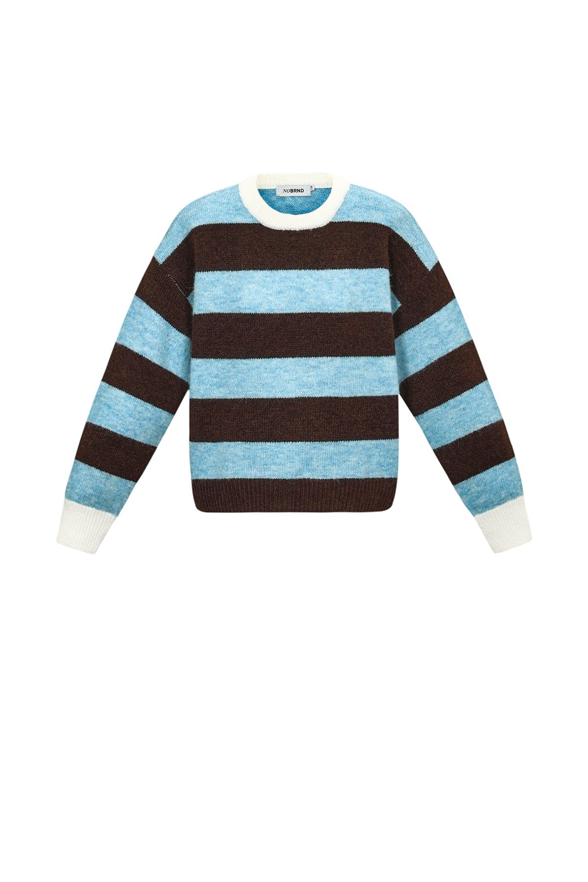 The hairy striped sweater