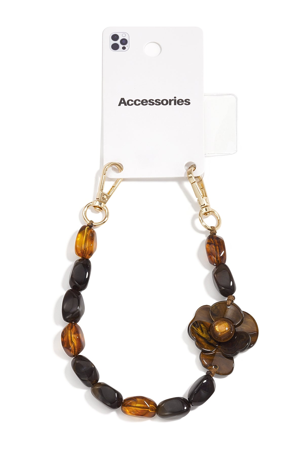 Phone Chain Flower Simple Acrylic Daily Accessories