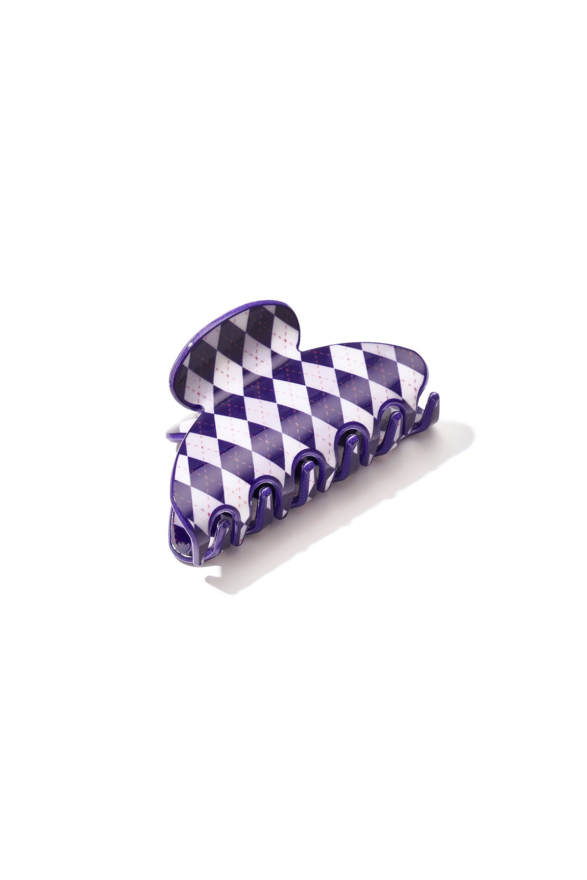 Hair Claws Plaid Casual Pvc Daily Accessories