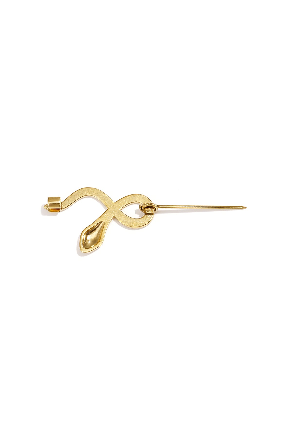 Brooches Snake Simple Stainless Steel Daily Accessories