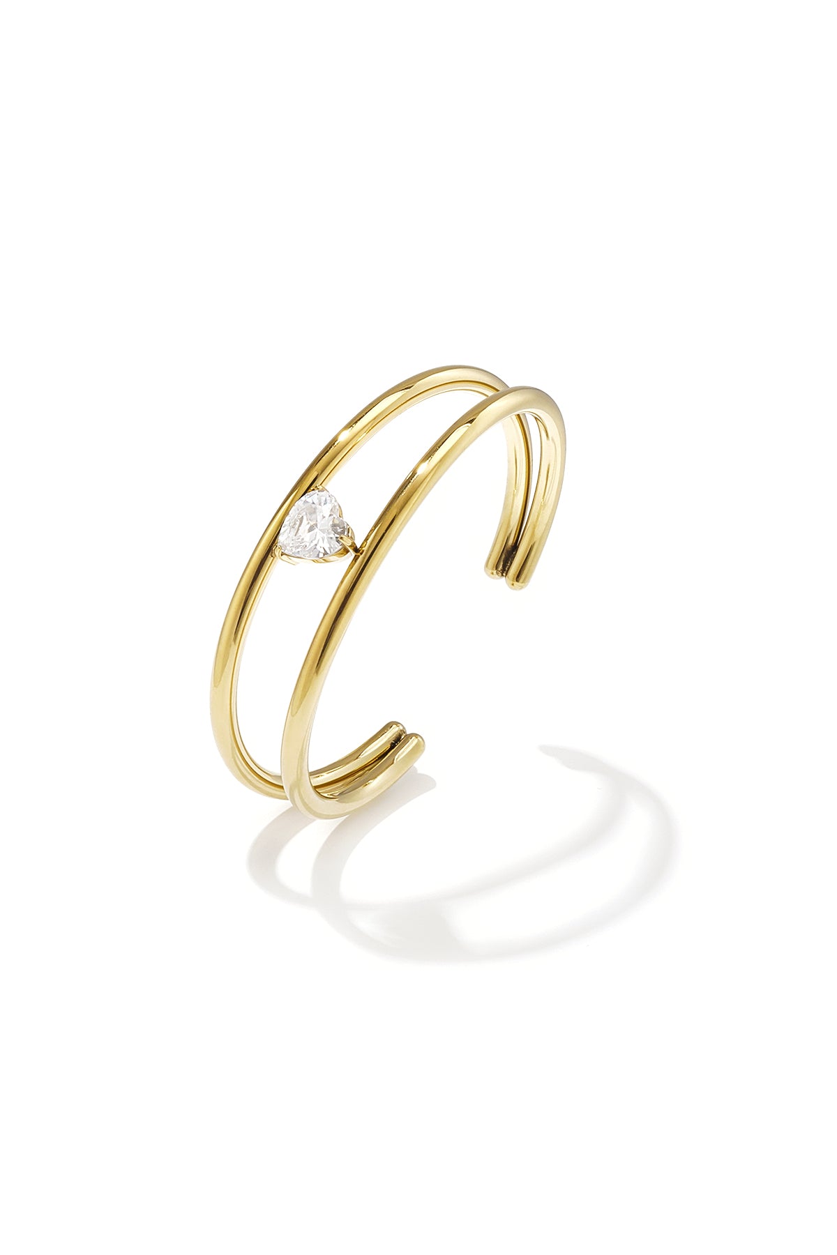 Stainless Steel Cuff Bracelets Irregular Shape Simple Daily Simple Series Women's jewelry