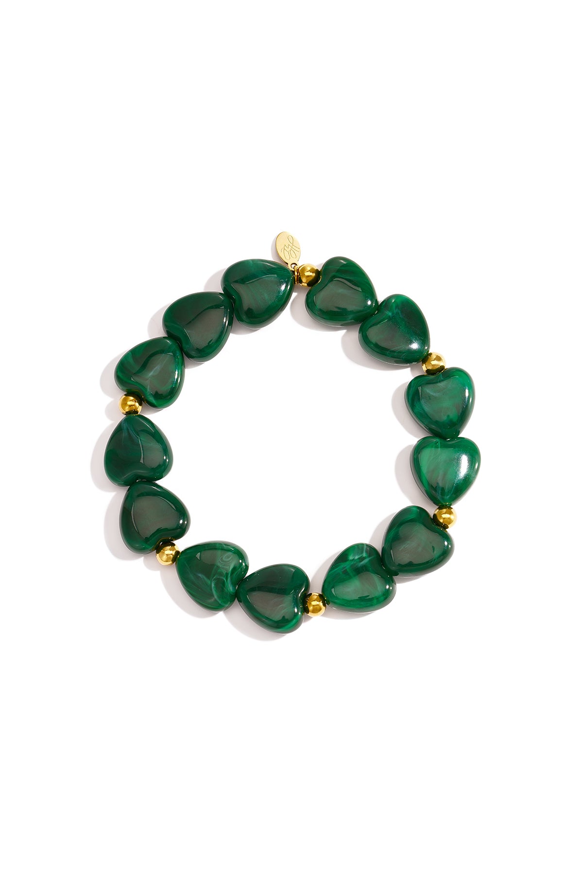 Acrylic Beaded Bracelets Heart Simple Daily Simple Series Women's jewelry