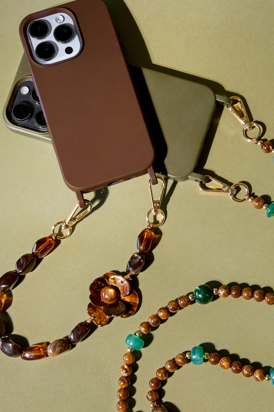 Phone Chain Flower Simple Acrylic Daily Accessories