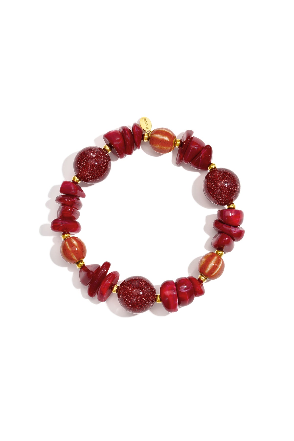 Acrylic Beaded Bracelets Irregular Shape Casual Daily Simple Series Women's jewelry