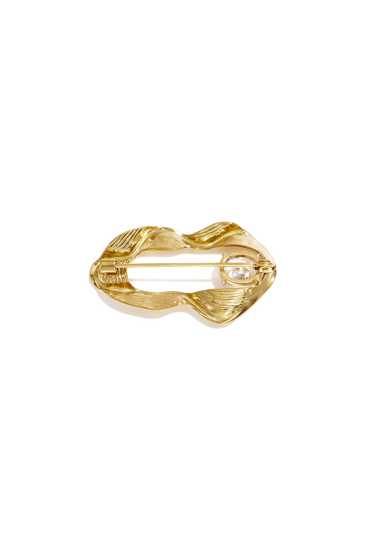 Brooches Irregular Shape Simple Stainless Steel Daily Accessories
