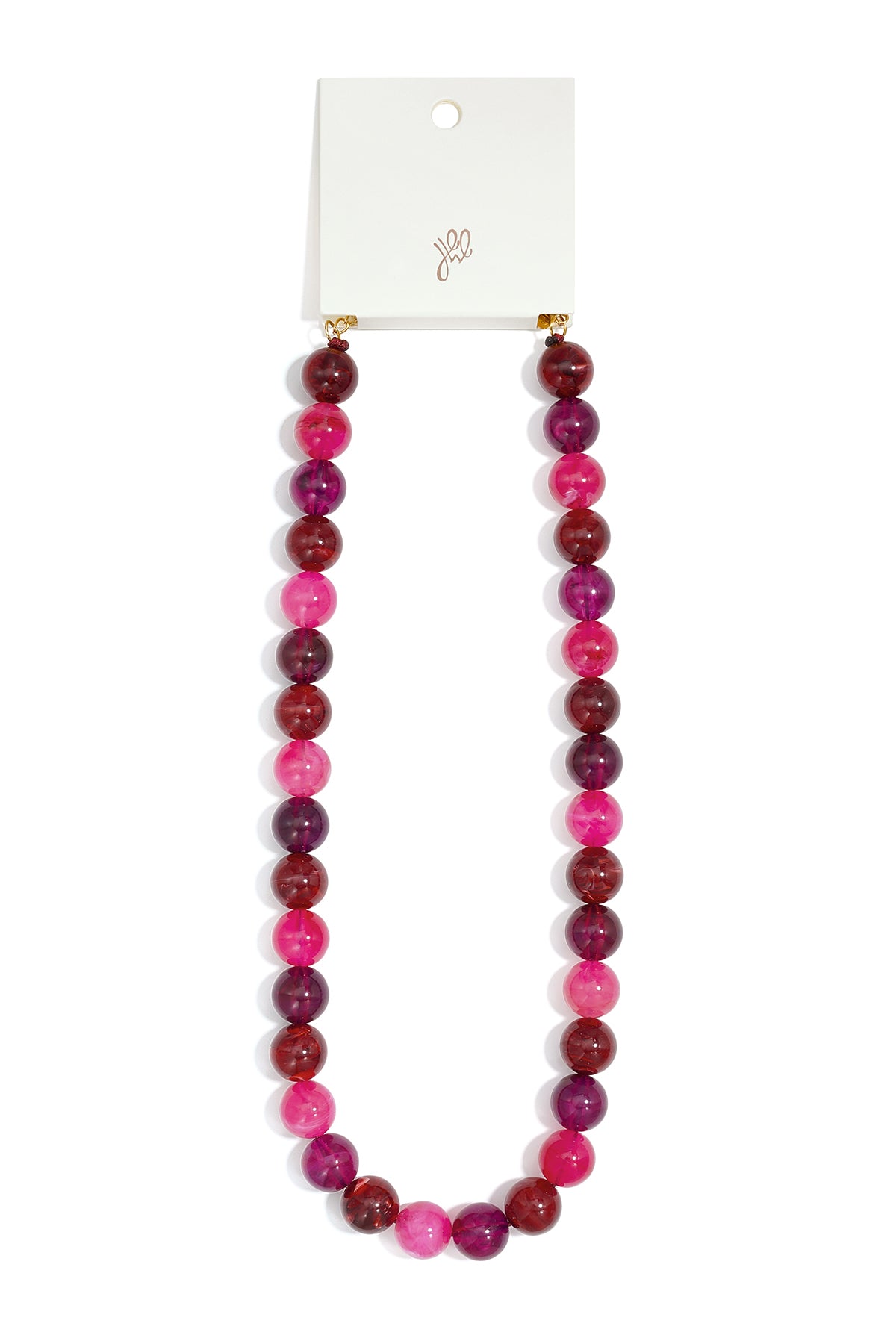 Acrylic Beaded Necklaces Circle Casual Daily Simple Series Women's jewelry