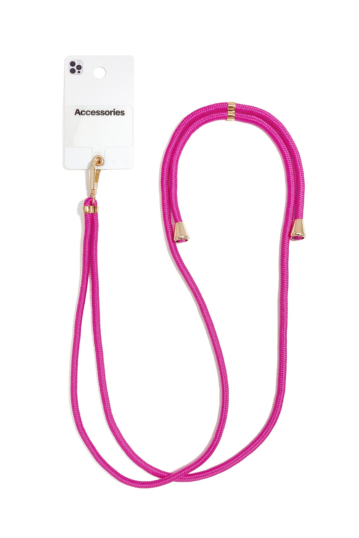 Phone Chain Solid Color Simple Polyester Daily Accessories