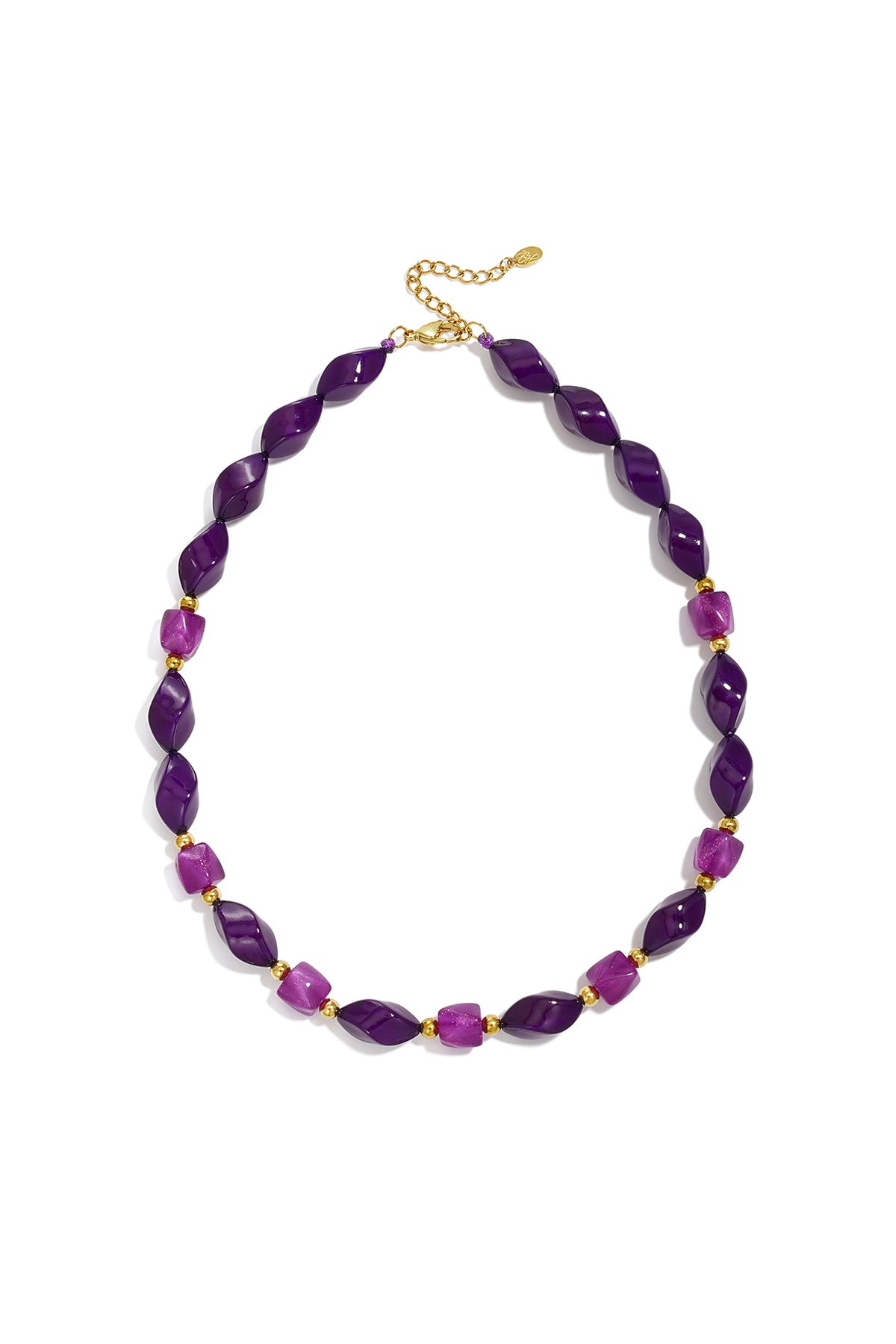 Acrylic Beaded Necklaces Irregular Shape Simple Daily Simple Series Women's jewelry