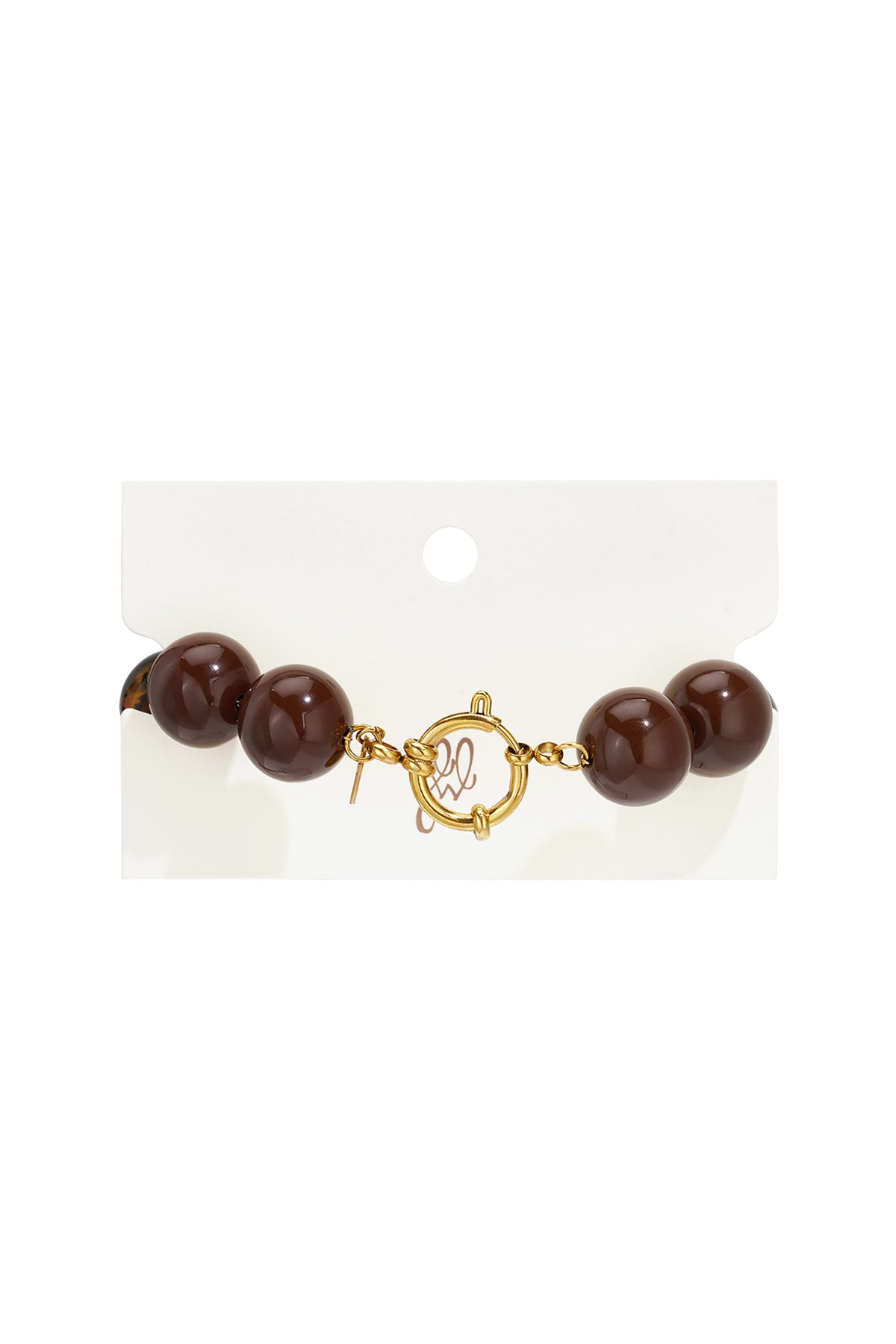 Acrylic Beaded Bracelets Leopard Print Simple Daily Simple Series Women's jewelry
