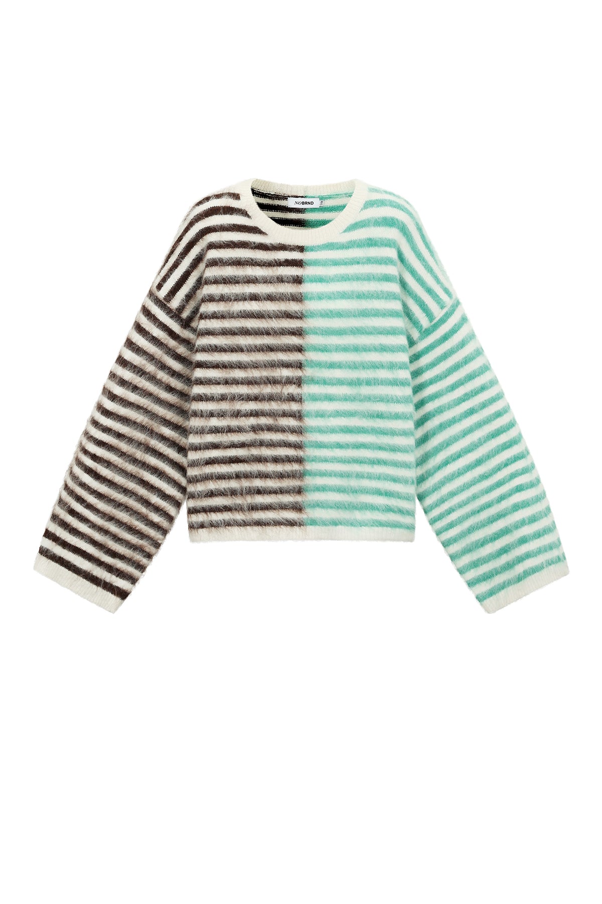 Casual Stripes Loose Fit Wool Knit sweaters