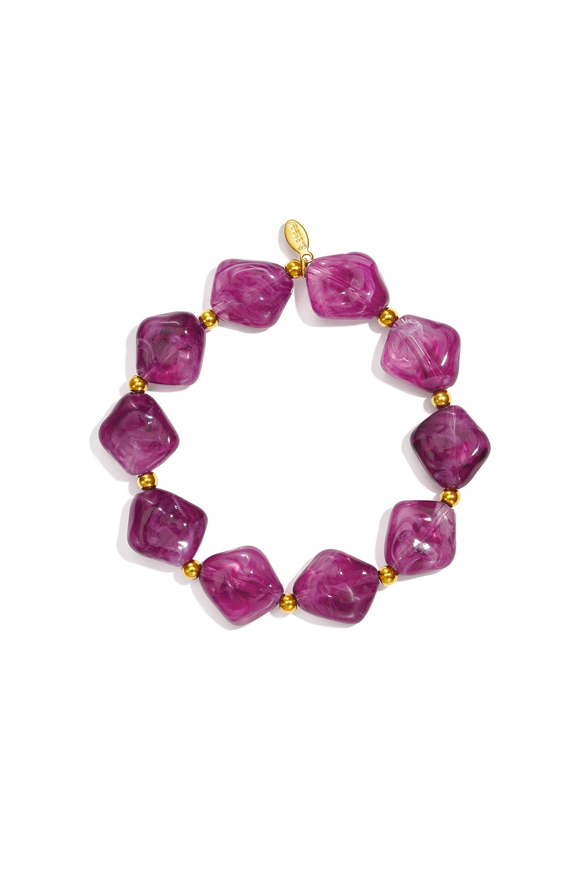 Acrylic Beaded Bracelets Geometric Shape Casual Daily Simple Series Women's jewelry
