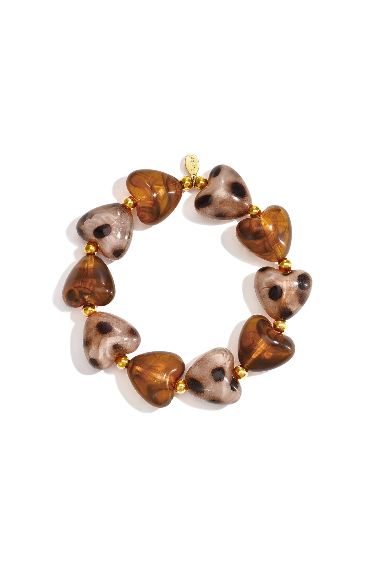 Acrylic Beaded Bracelets Leopard Print Simple Daily Simple Series Women's jewelry