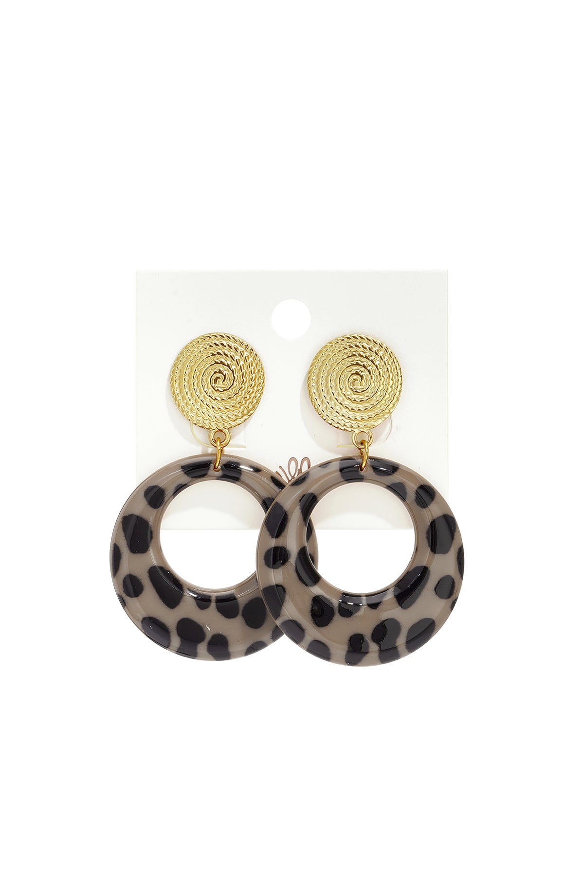 Acrylic Drop Earrings Ellipse Shape Simple Daily Simple Series Women's jewelry