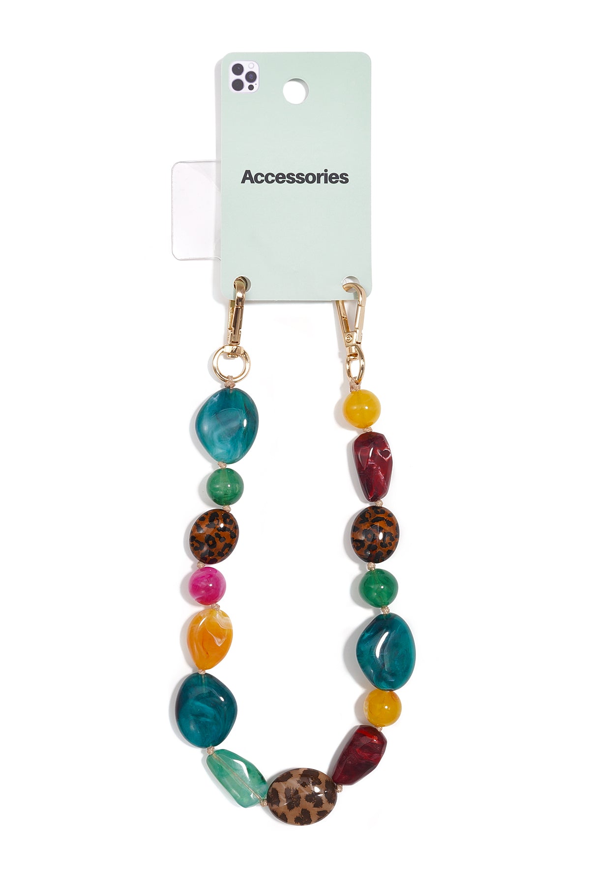 Phone Chain Beads Simple Acrylic Daily Accessories