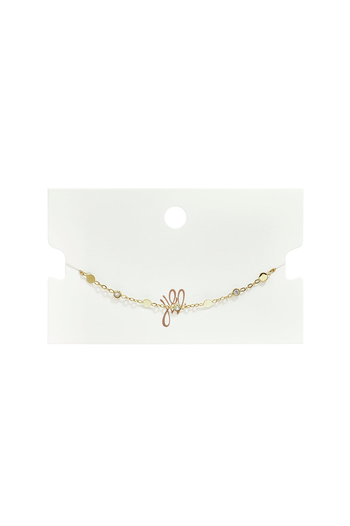 Stainless Steel Charm Bracelets Circle Simple Daily Simple Series Women's jewelry