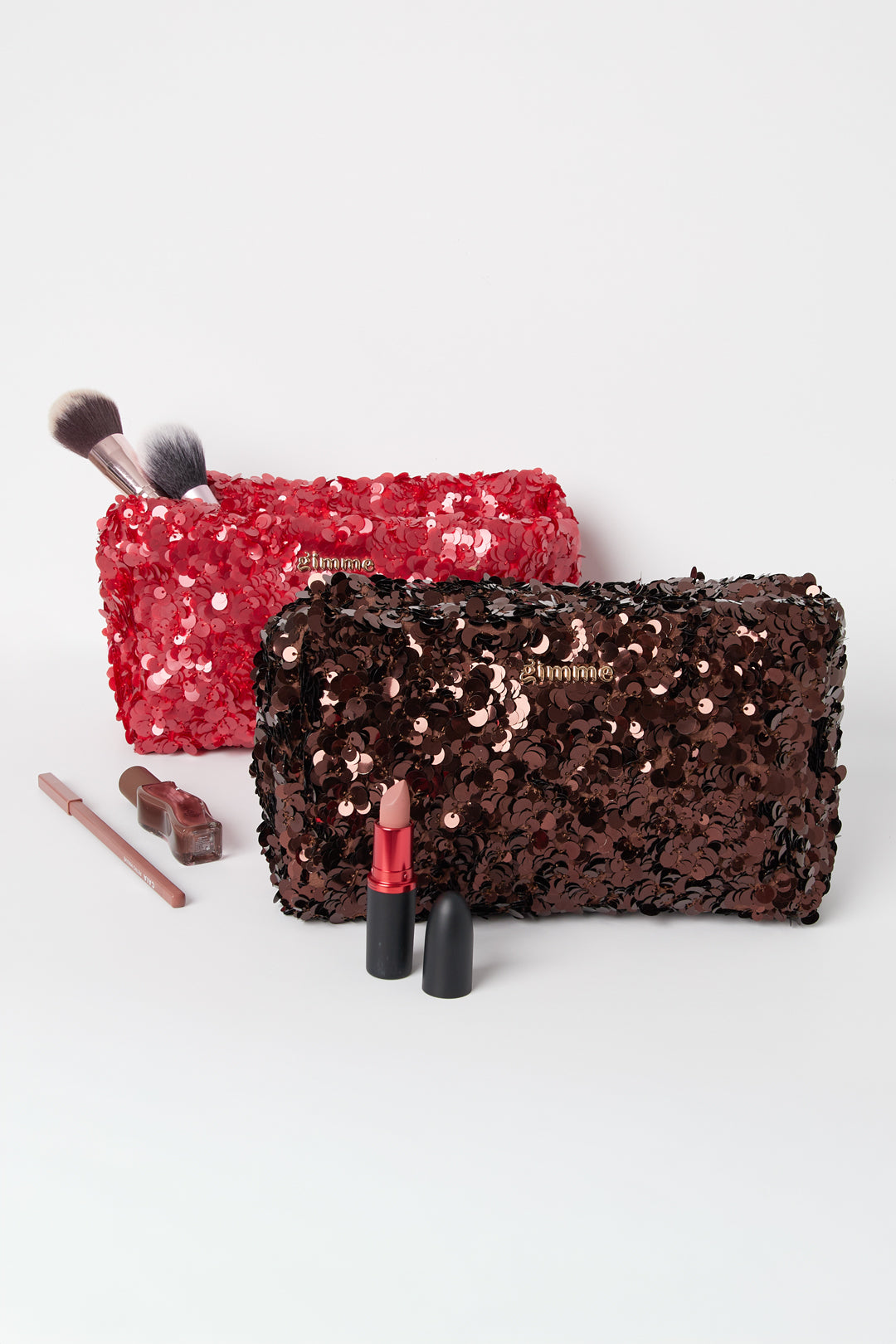 Makeup Bags Solid Color Simple Polyester Daily Accessories