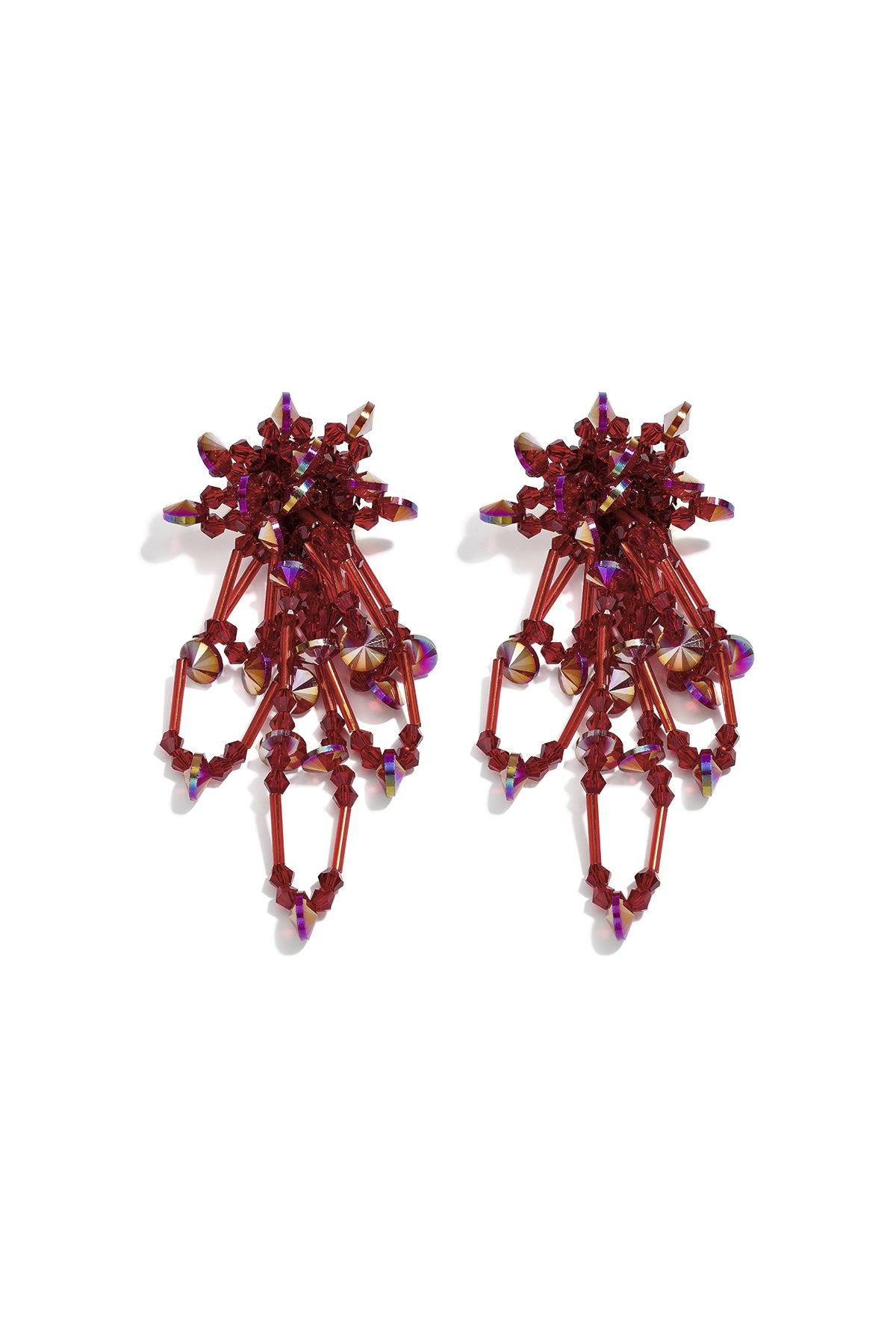 Glass Dangle Earrings Beads Elegant Daily Luxurious Series Women's jewelry