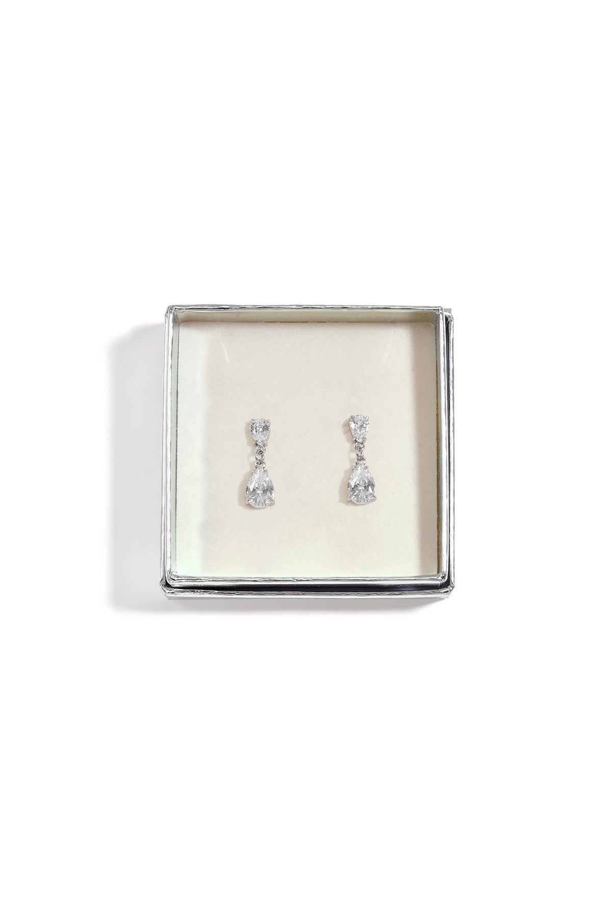 Stainless Steel Drop Earrings Droplet Simple Daily Simple Series Women's jewelry