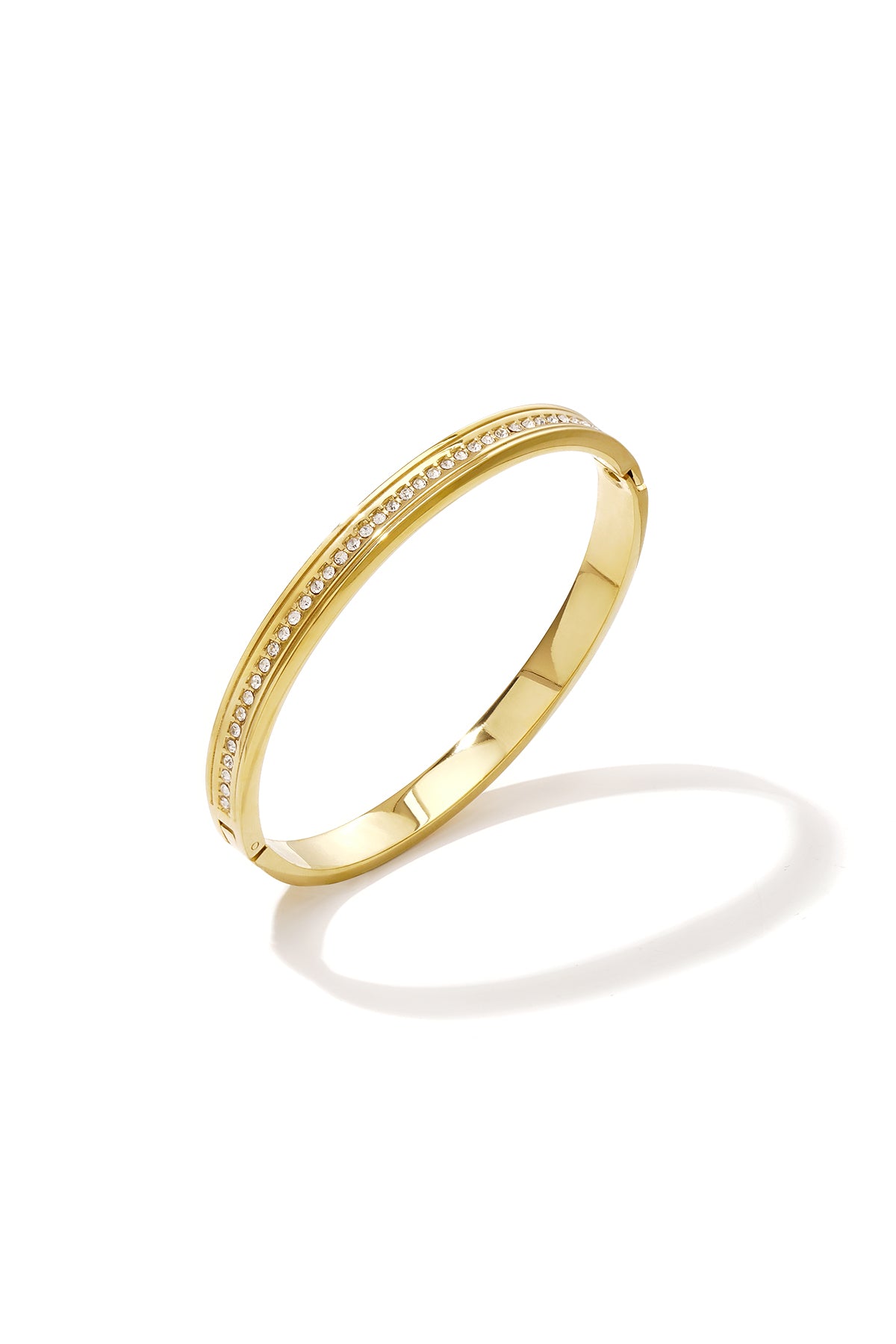 Stainless Steel Bangles Circle Simple Daily Simple Series Women's jewelry