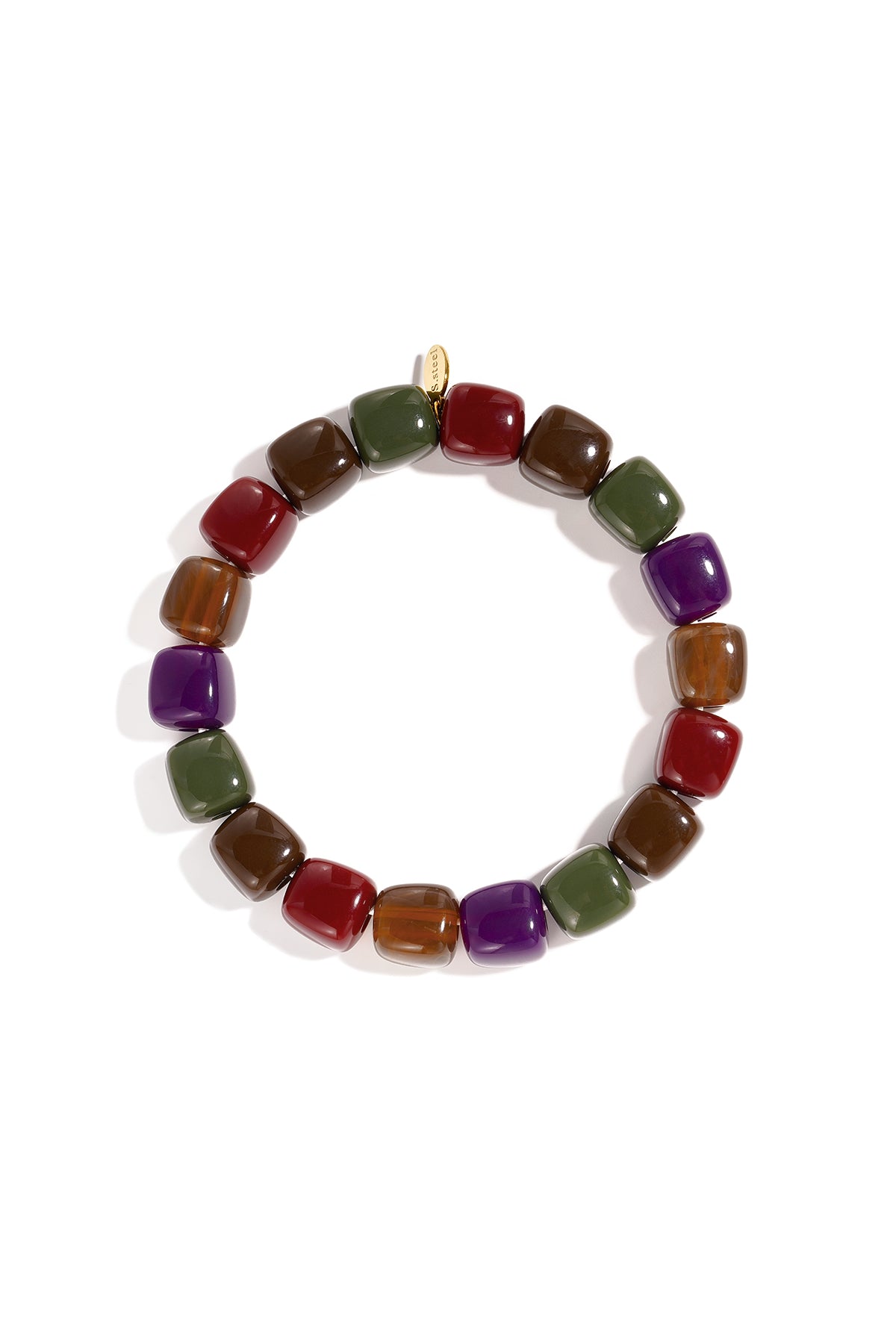 Acrylic Beaded Bracelets Gradient Color Simple Daily Simple Series Women's jewelry