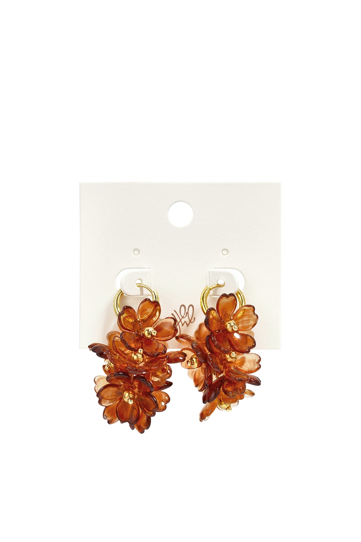 Stainless Steel Beads Earrings Flower Simple Daily Simple Series Women's jewelry