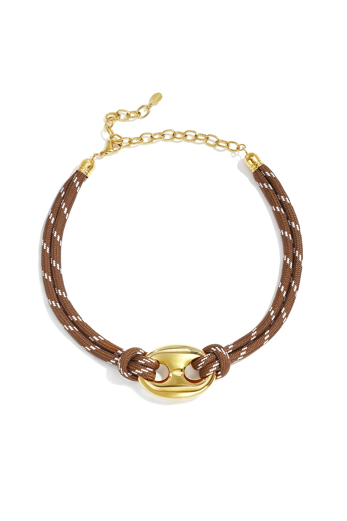 Stainless Steel Braided Necklaces Irregular Shape Simple Daily Simple Series Women's jewelry