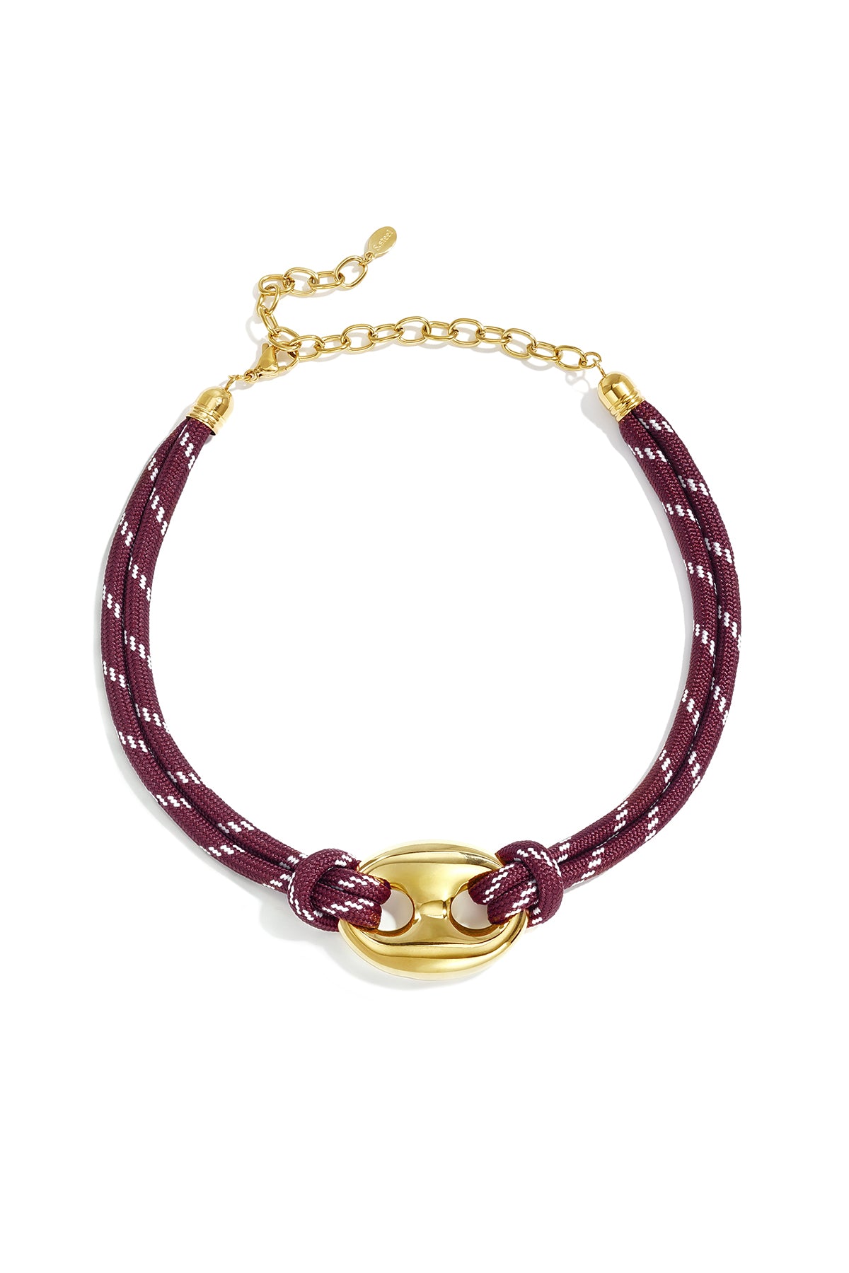 Stainless Steel Braided Necklaces Irregular Shape Simple Daily Simple Series Women's jewelry