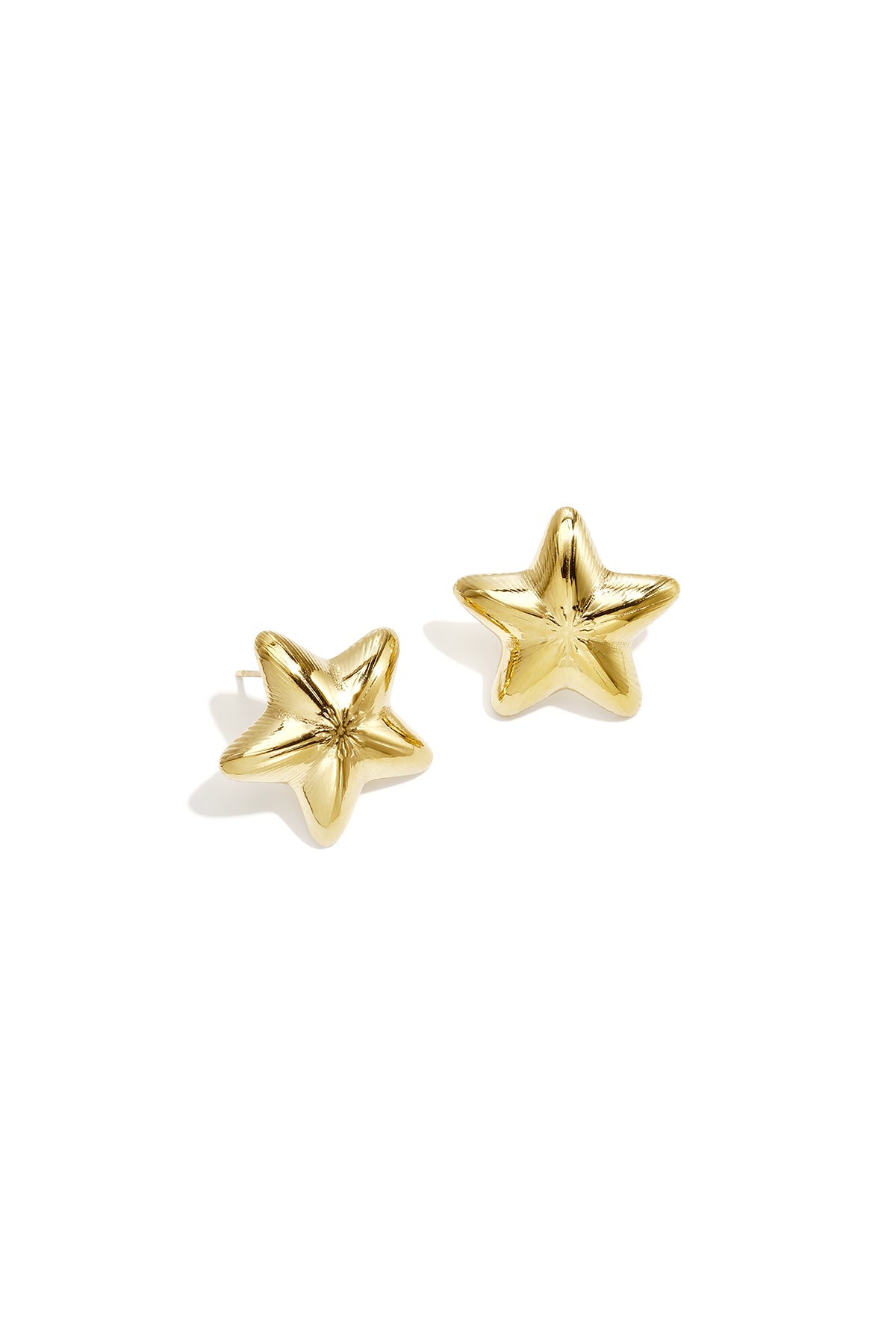 Stainless Steel Stud Earrings Star Simple Daily Simple Series Women's jewelry