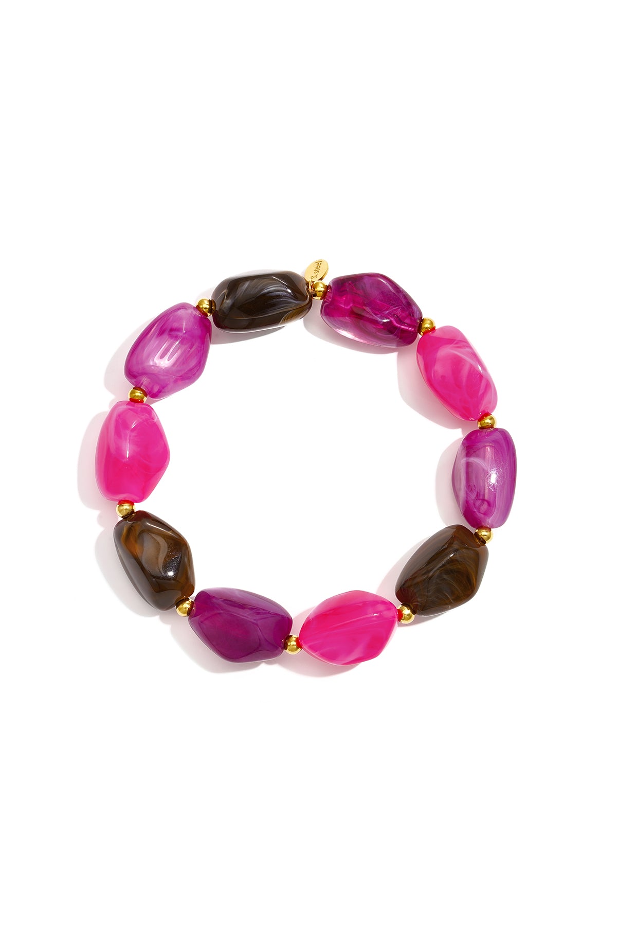 Acrylic Beaded Bracelets Irregular Shape Casual Daily Simple Series Women's jewelry