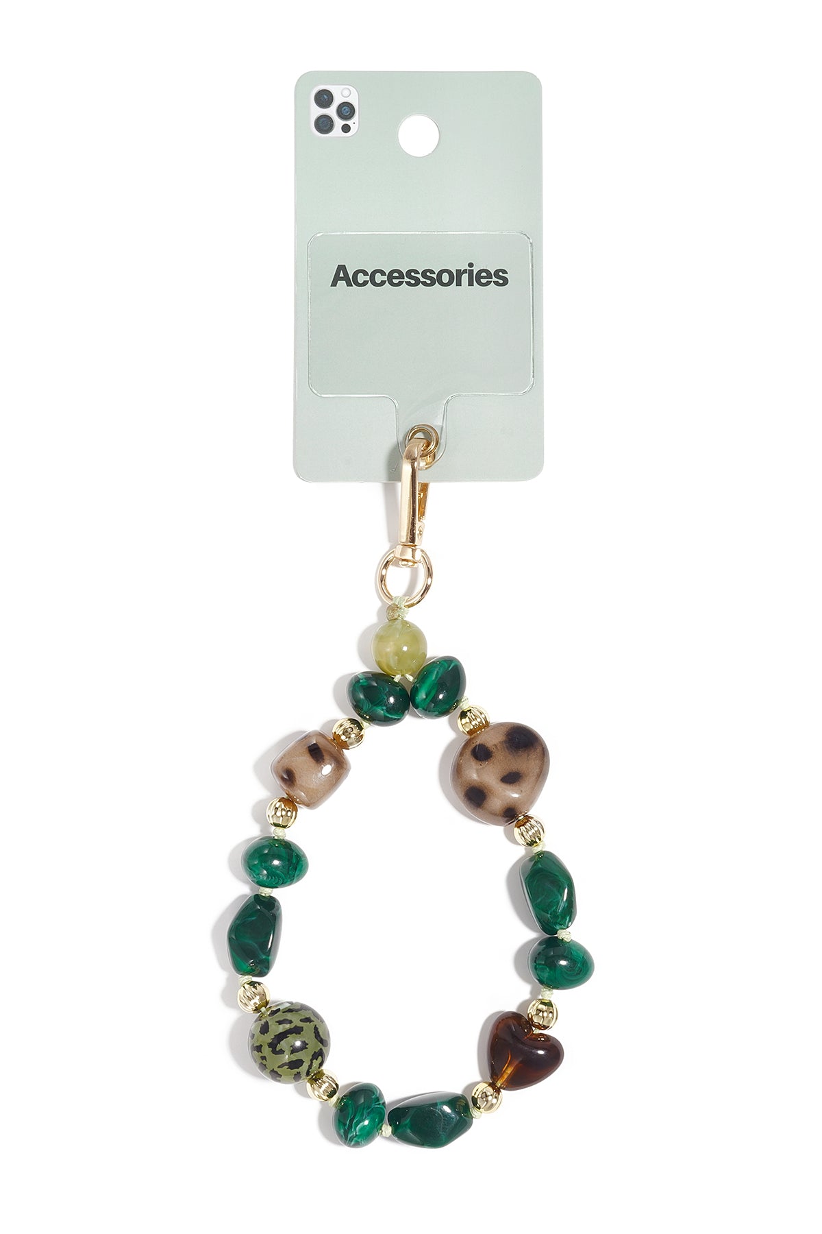 Phone Chain Irregular Shape Simple Acrylic Daily Accessories