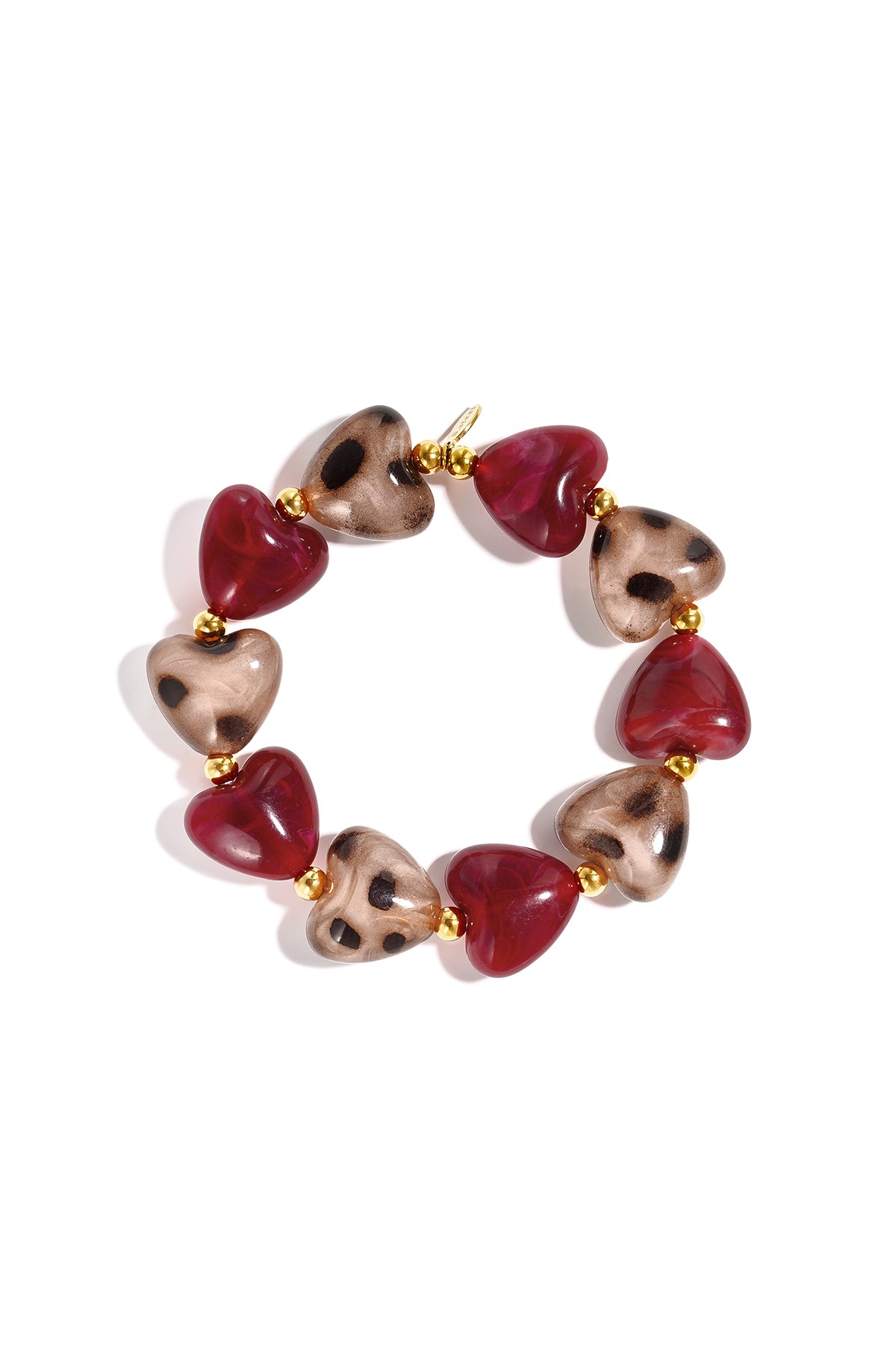 Acrylic Beaded Bracelets Leopard Print Simple Daily Simple Series Women's jewelry