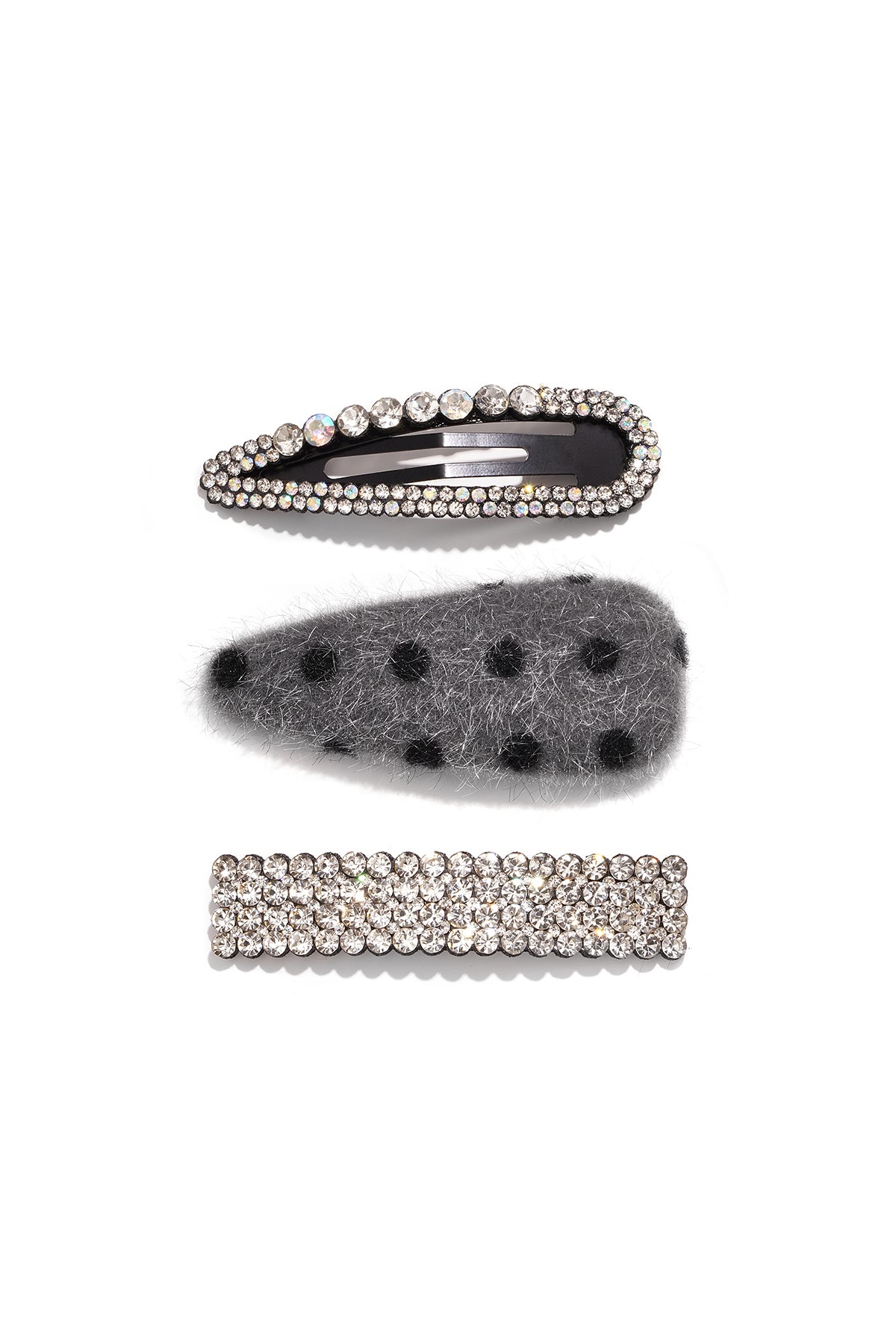 Hair Clips Polka Dots Daily Mohair Daily Accessories