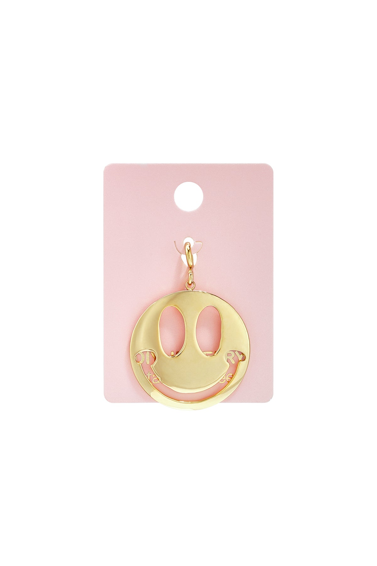 Stainless Steel Jewelry Findings Smiling Face Simple Daily Simple Series Women's jewelry