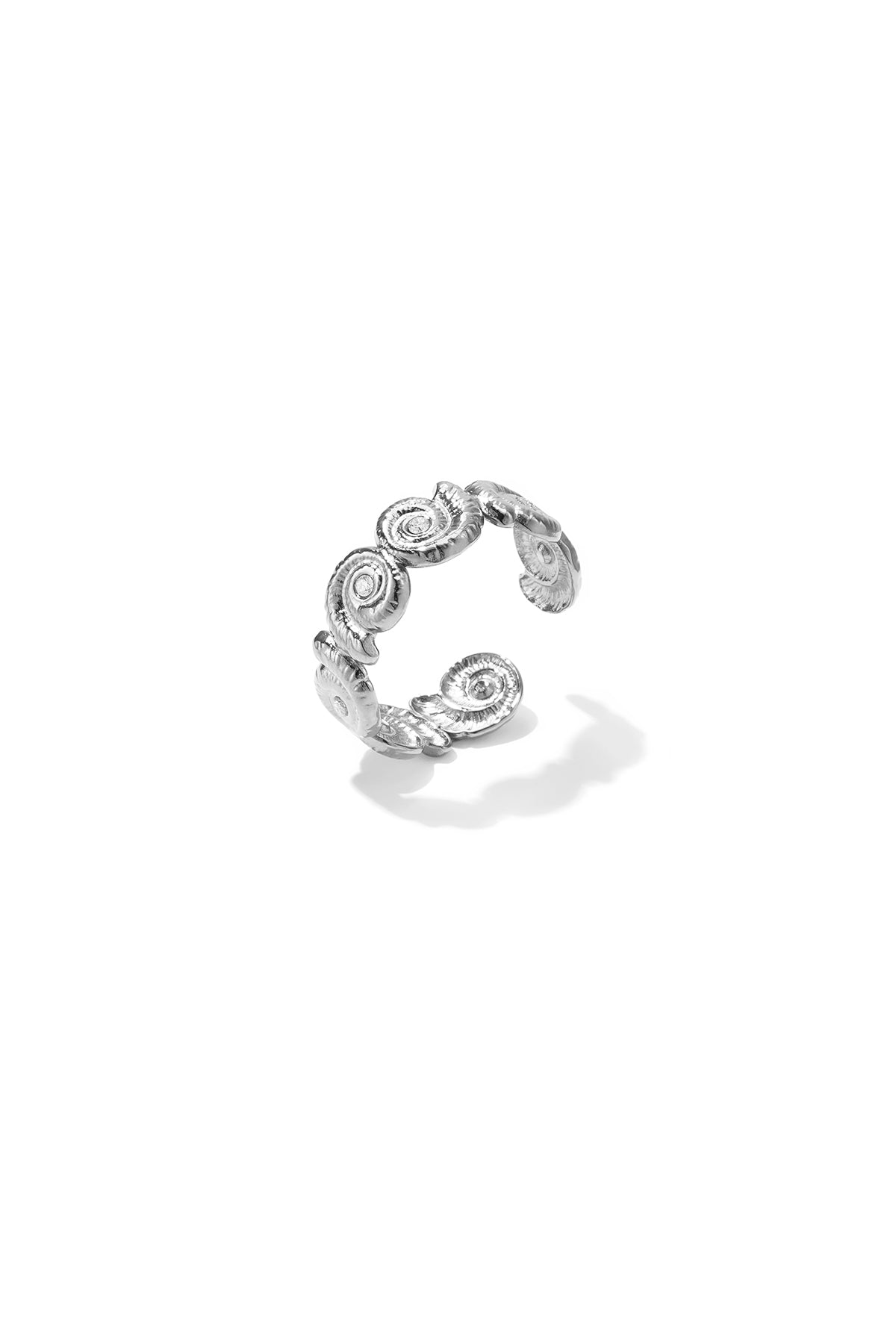 Stainless Steel Minimalist Rings Irregular Shape Simple Daily Simple Series Women's jewelry