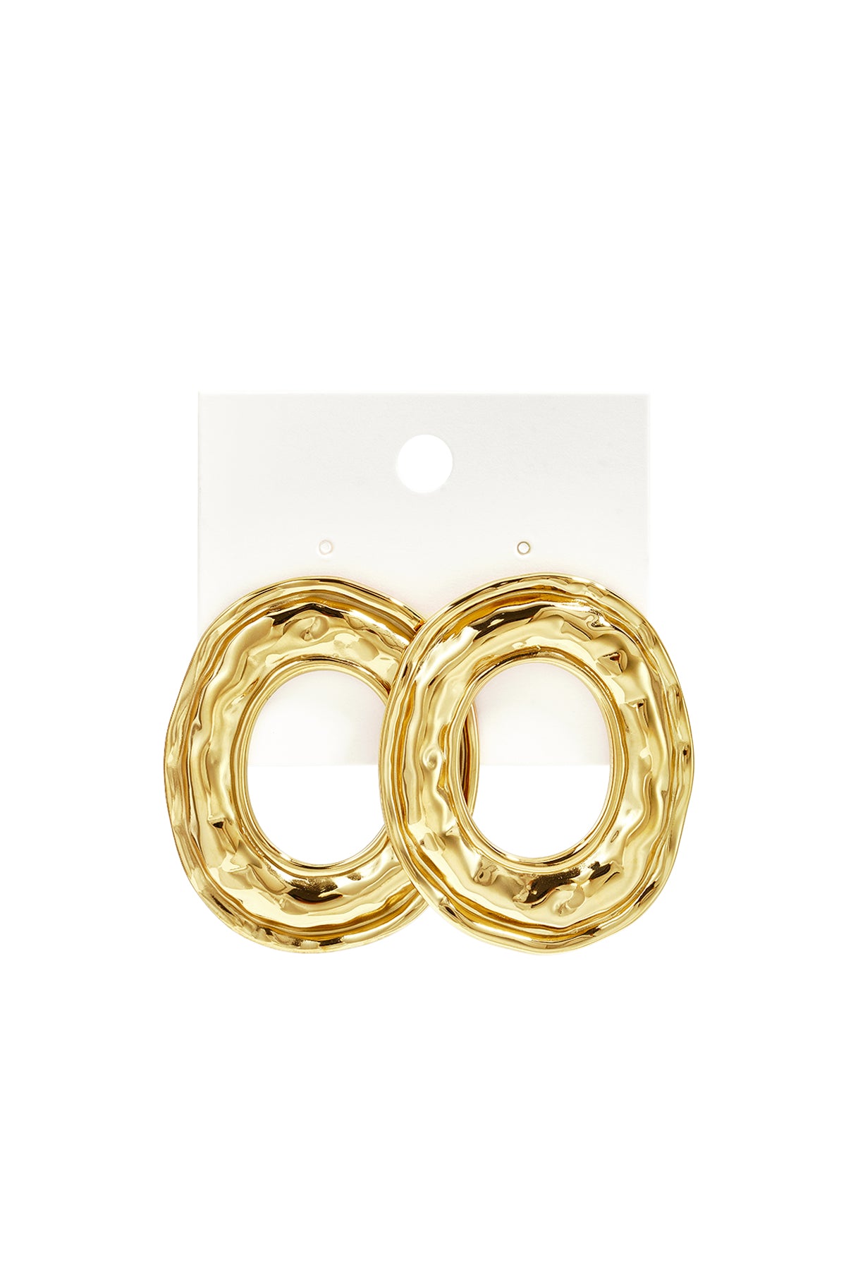 Stainless Steel Party Earrings Circle Simple Daily Simple Series Women's jewelry