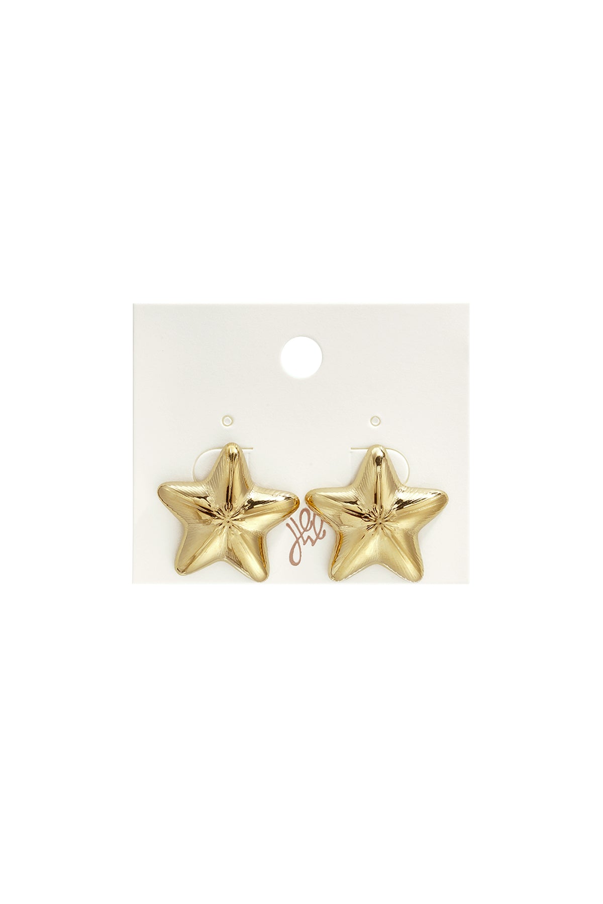 Stainless Steel Stud Earrings Star Simple Daily Simple Series Women's jewelry