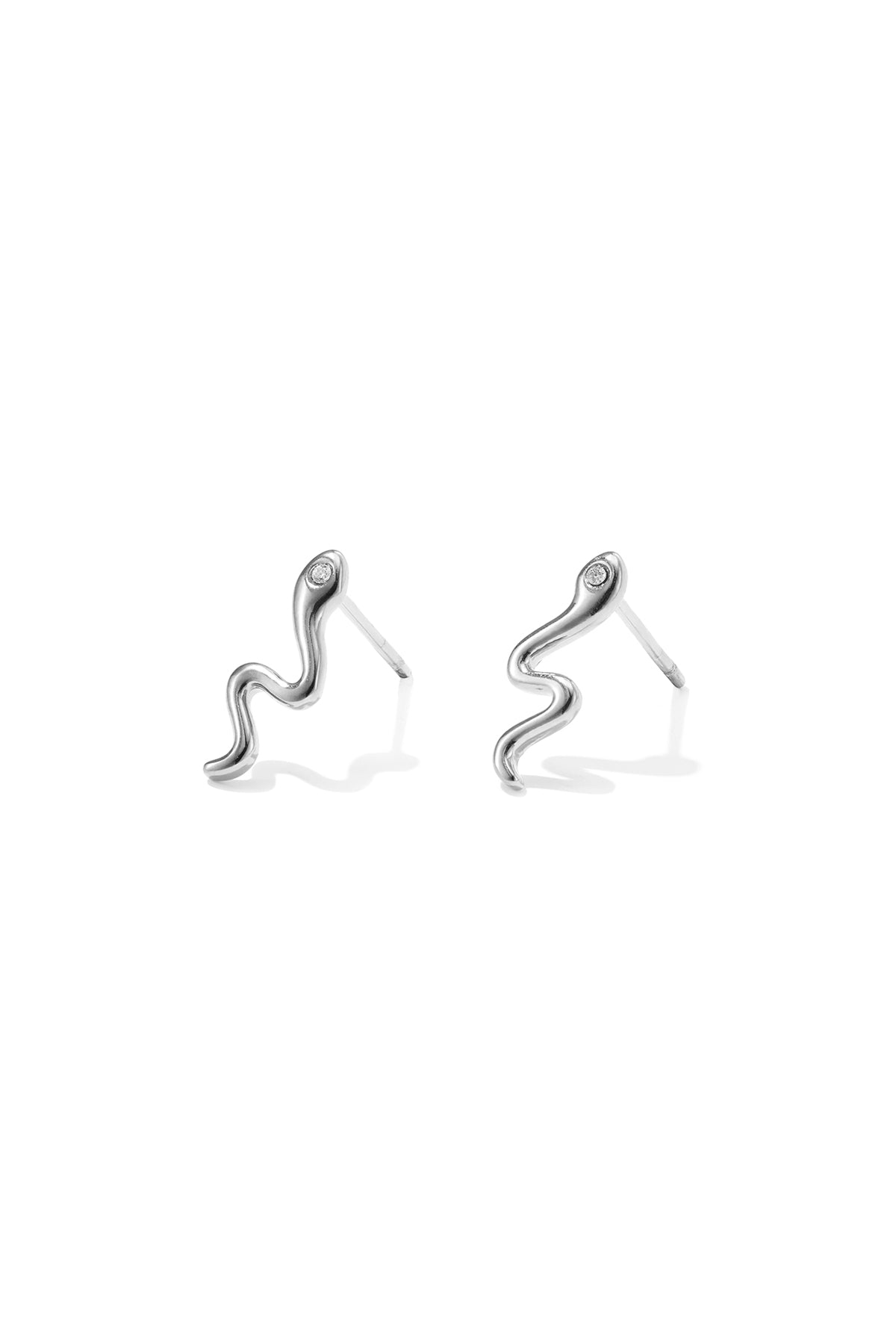 Stainless Steel Stud Earrings Irregular Shape Simple Daily Simple Series Women's jewelry