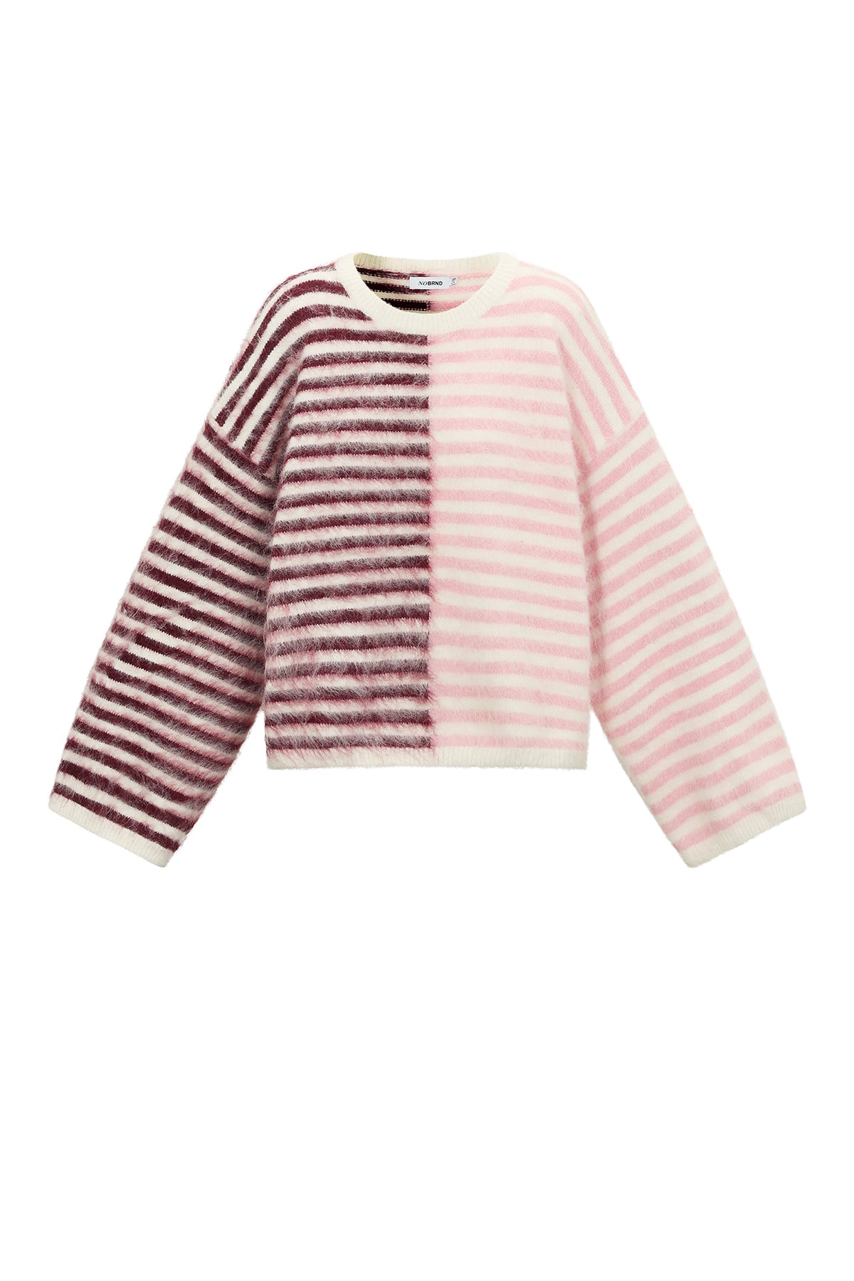 Casual Stripes Loose Fit Wool Knit sweaters