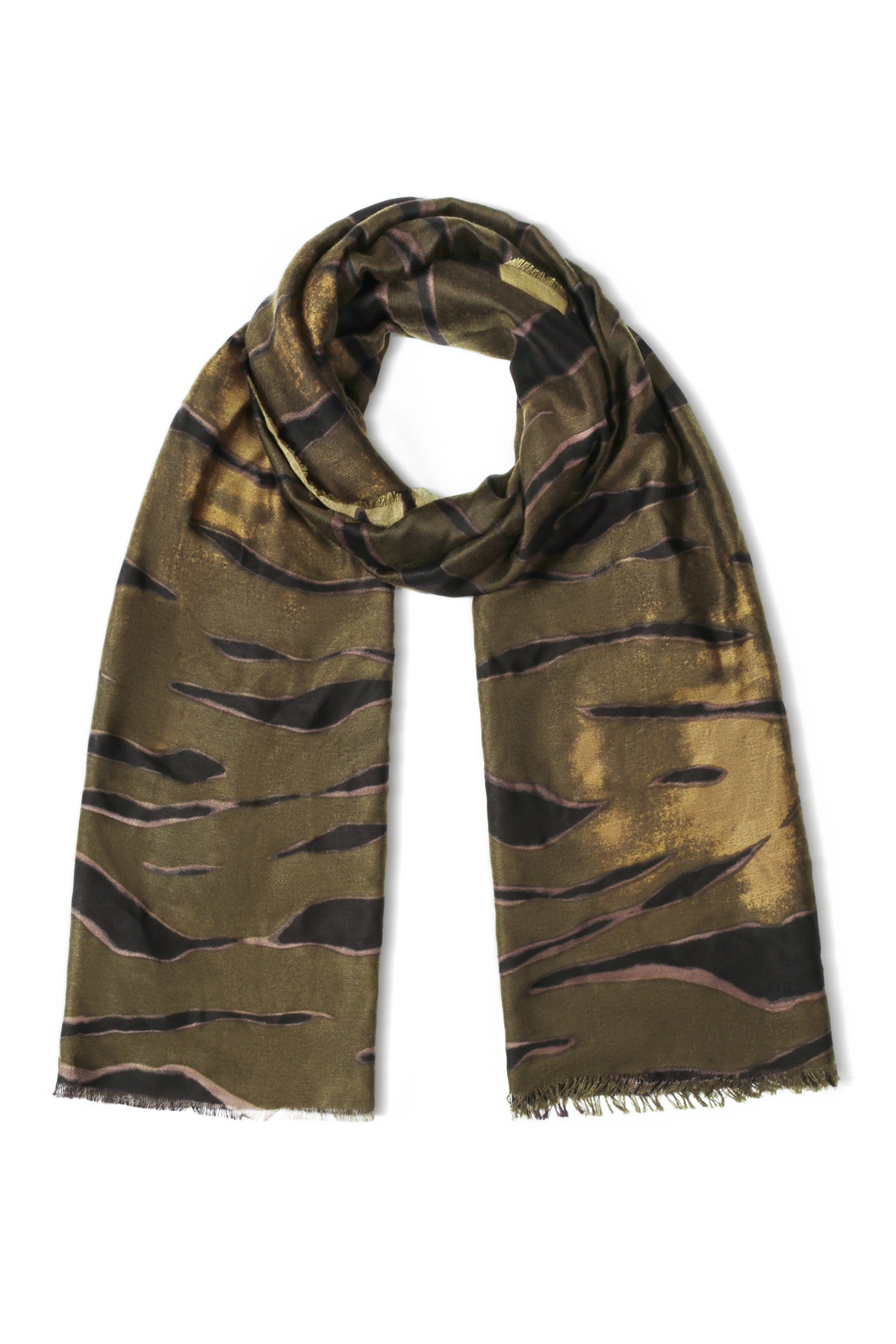 Summer scarves Lines Simple Polyester Daily Accessories