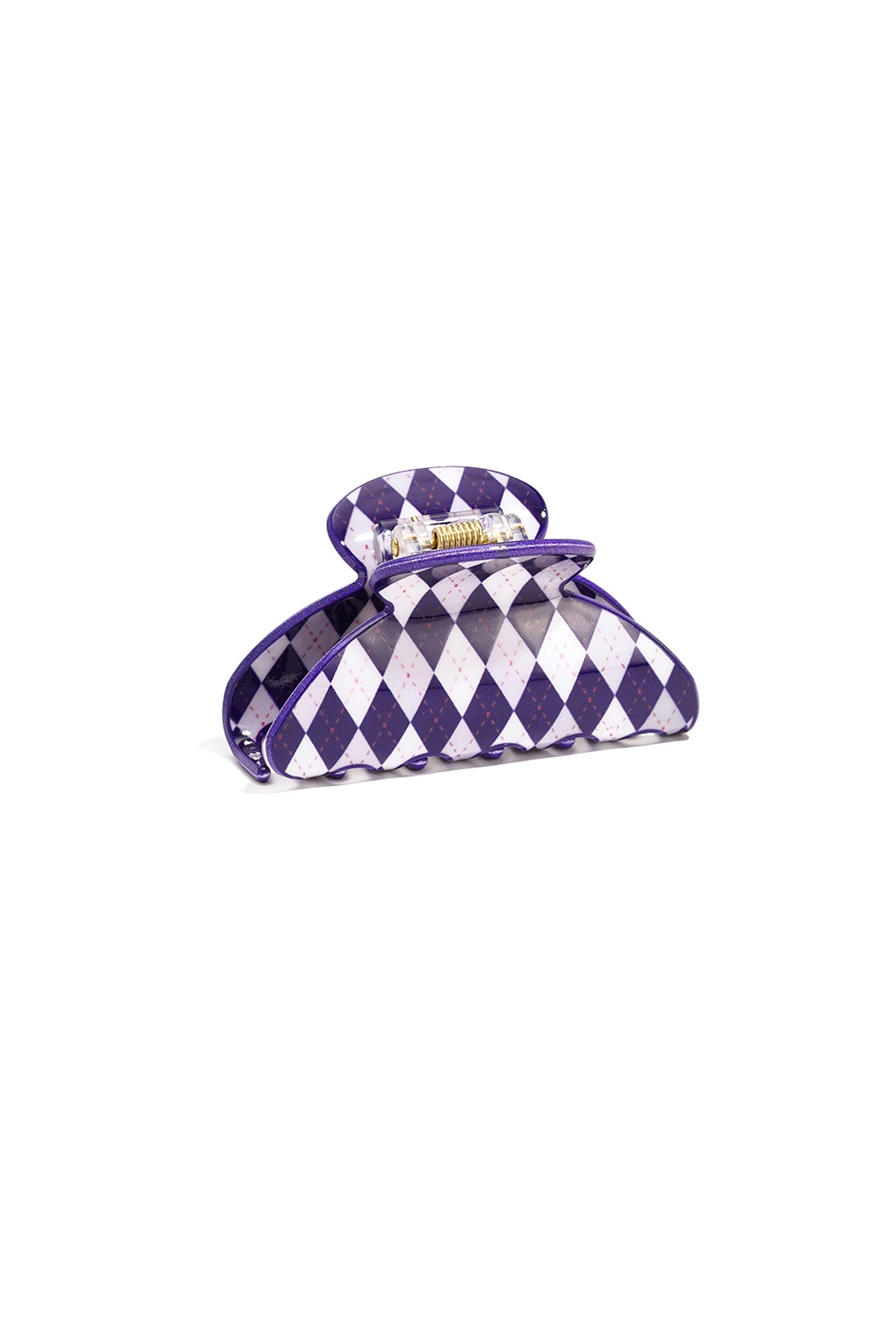 Hair Claws Plaid Casual Pvc Daily Accessories