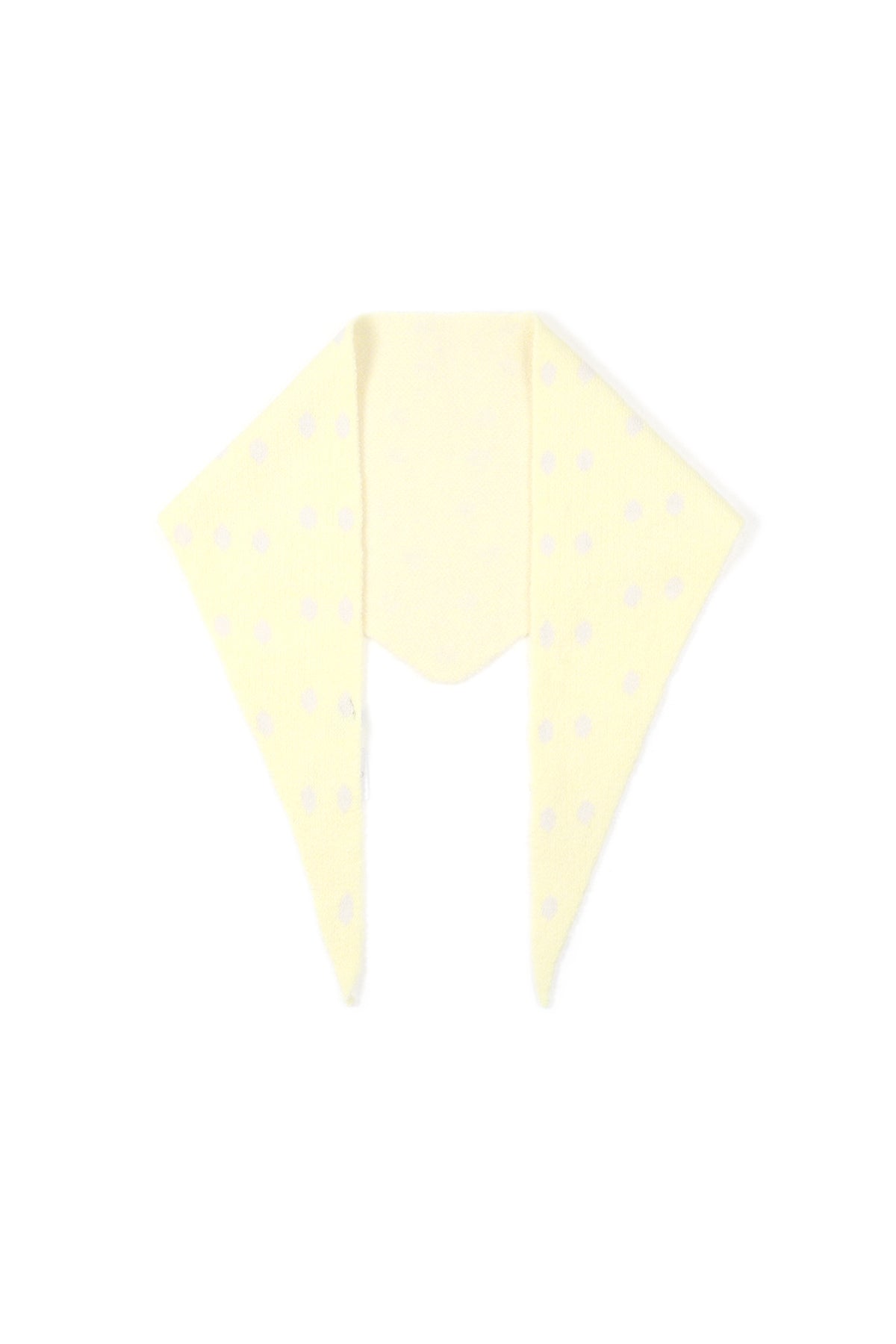 Bold Polka Dot Triangle Scarf