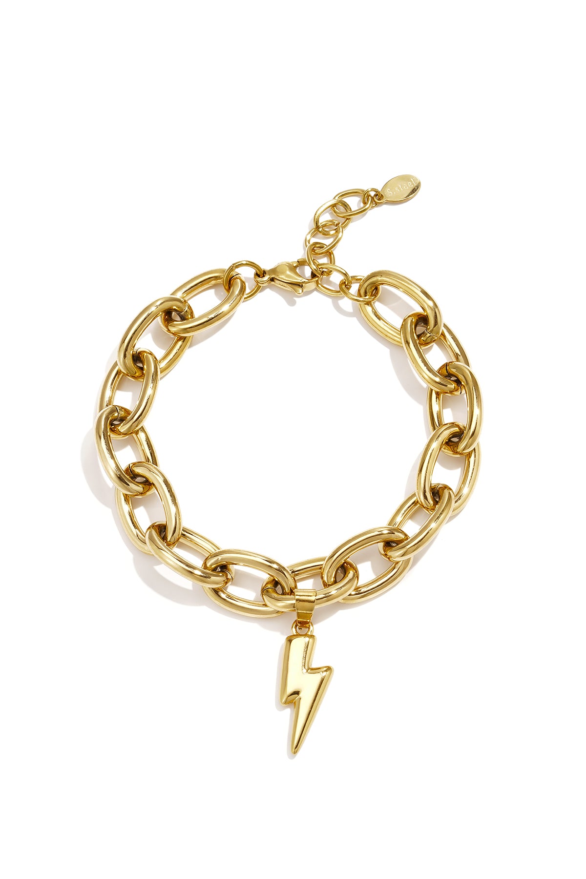 Stainless Steel Charm Bracelets Casual Daily Simple Series Women's jewelry