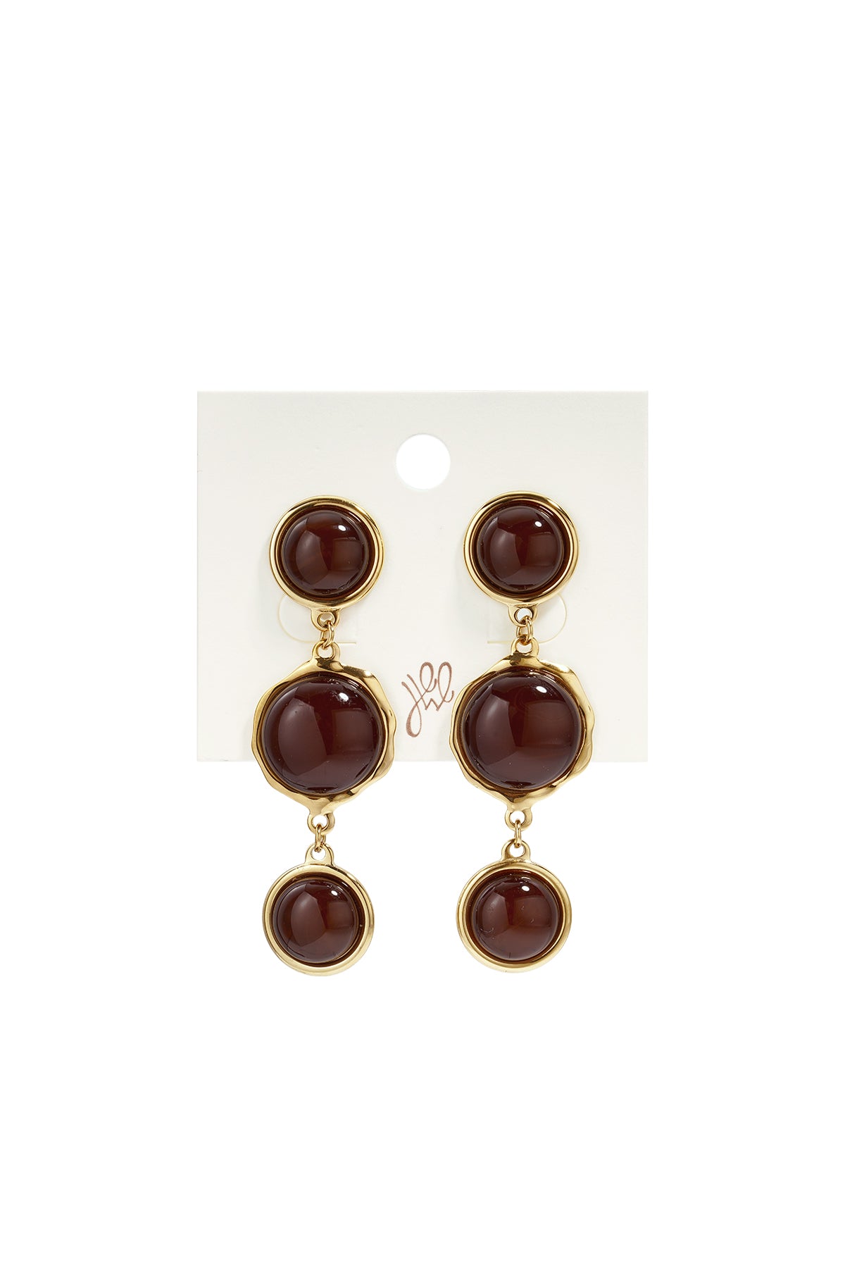 Stainless Steel Dangle Earrings Circle Elegant Gathering/Party Luxurious Series Women's jewelry