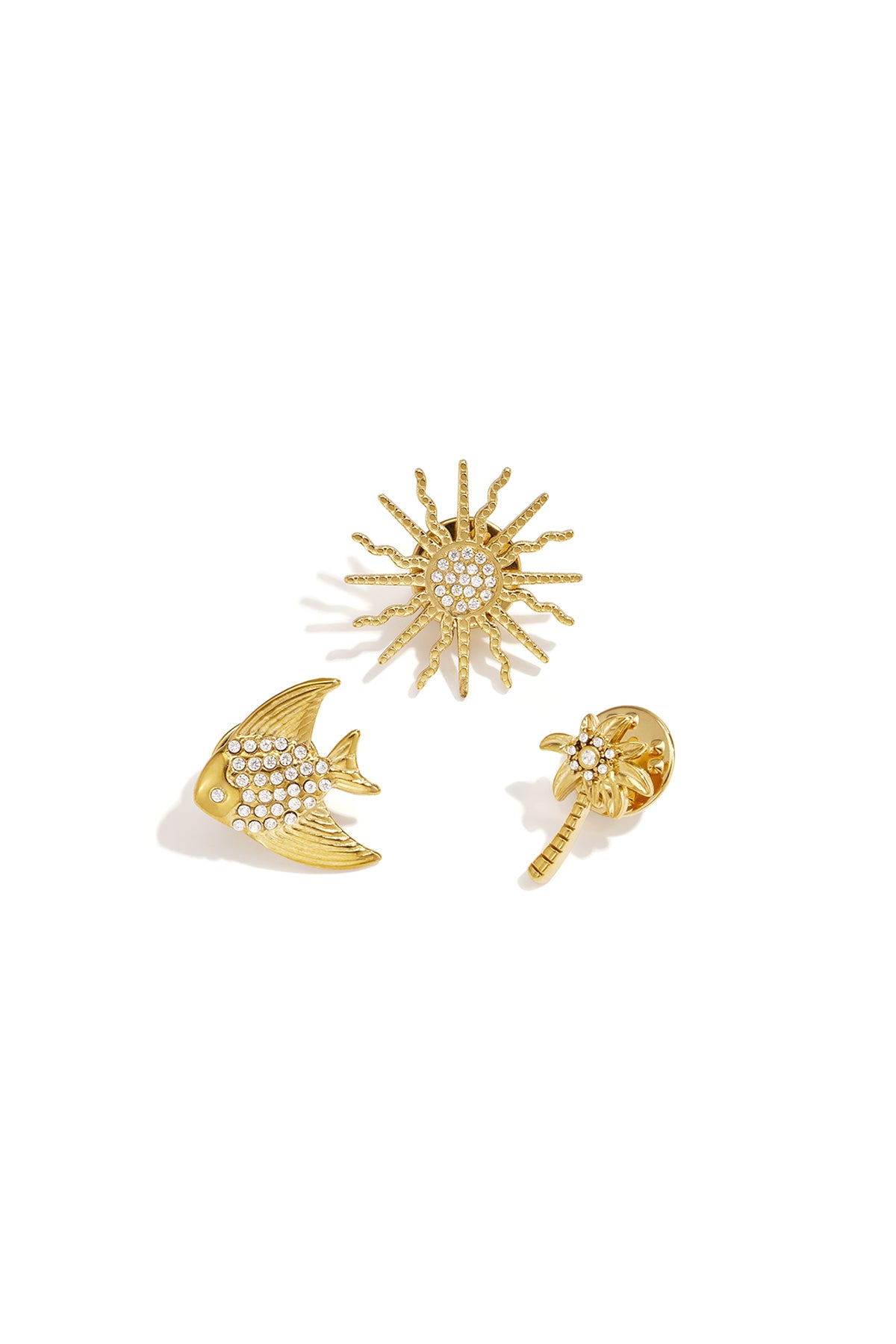 Brooches Birds Simple Stainless Steel Daily Accessories