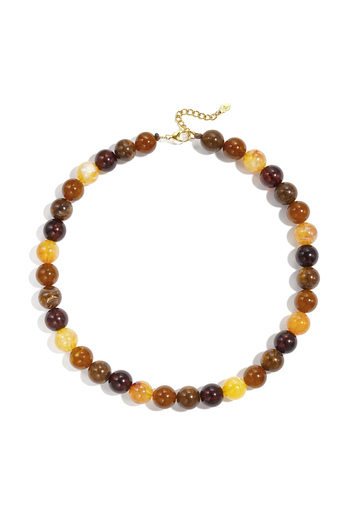 Acrylic Beaded Necklaces Circle Casual Daily Simple Series Women's jewelry